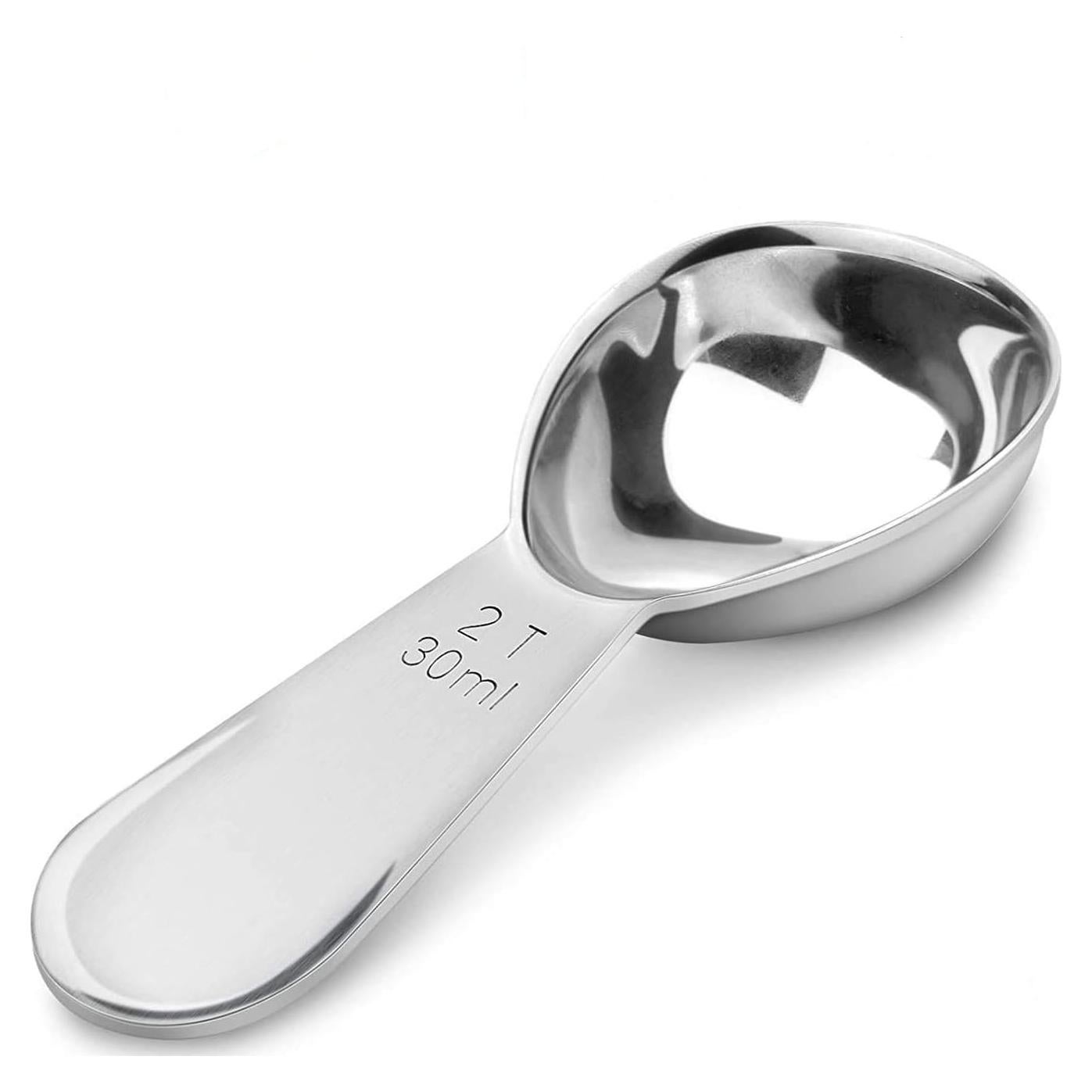 Cucharas Medidoras de Acero Inoxidable Izelokay 30ml