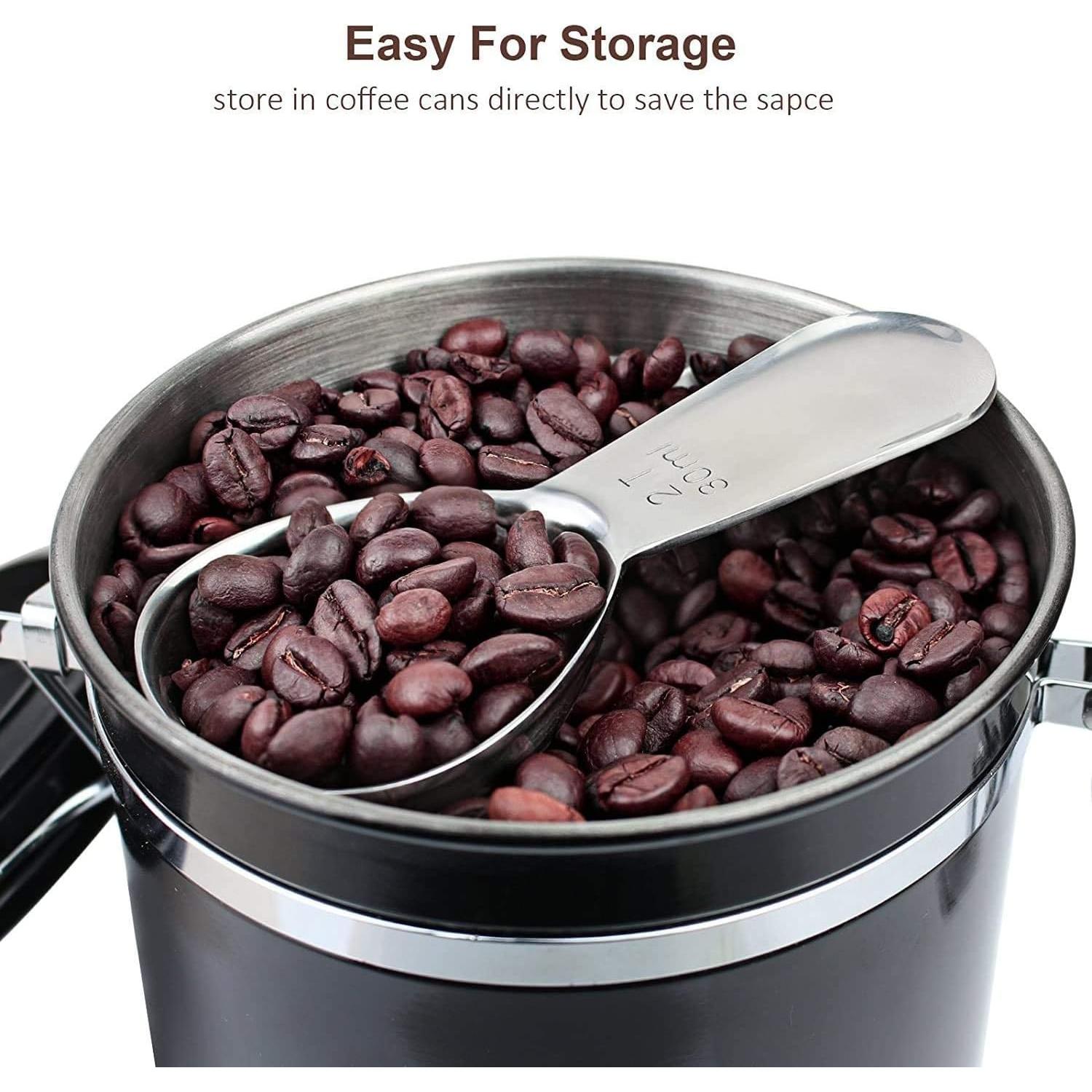 Cucharas Medidoras de Acero Inoxidable Izelokay 30ml