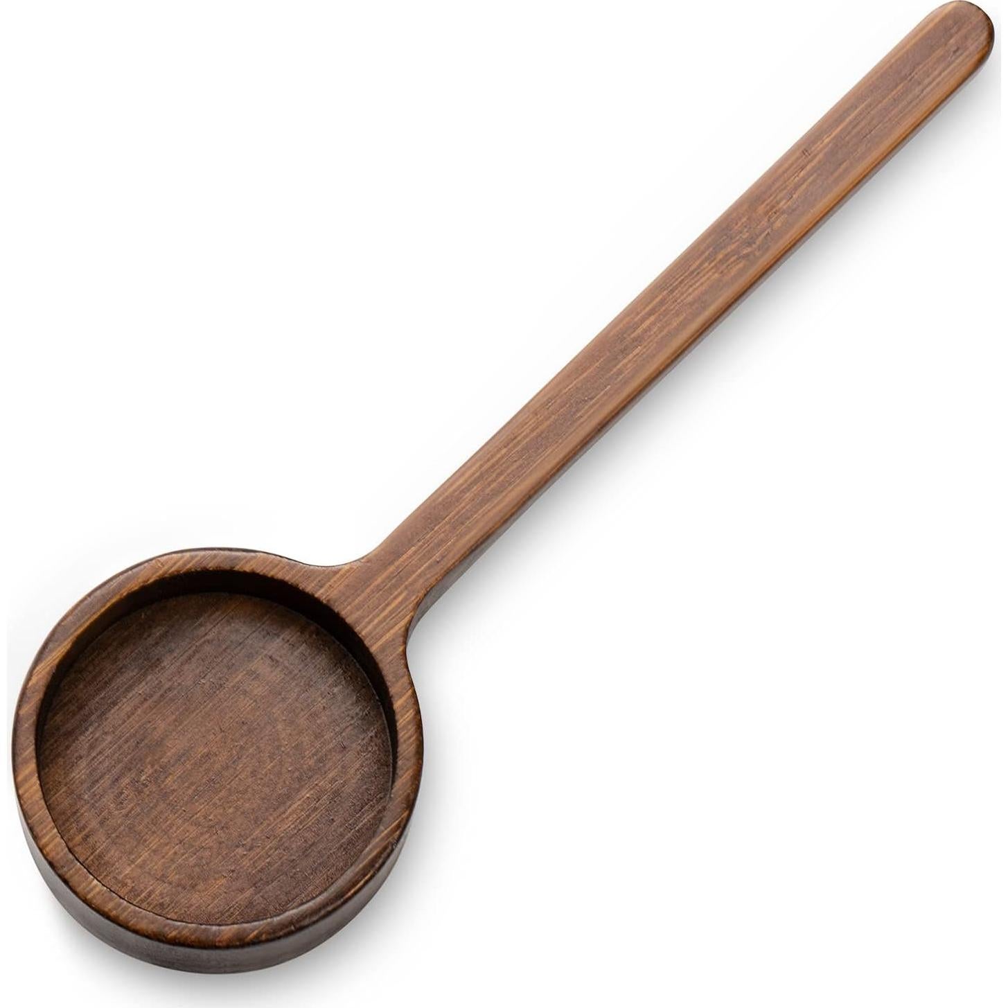 Cucharón de Café de Bambú FLYPOKER 10g 2 Piezas Marrón