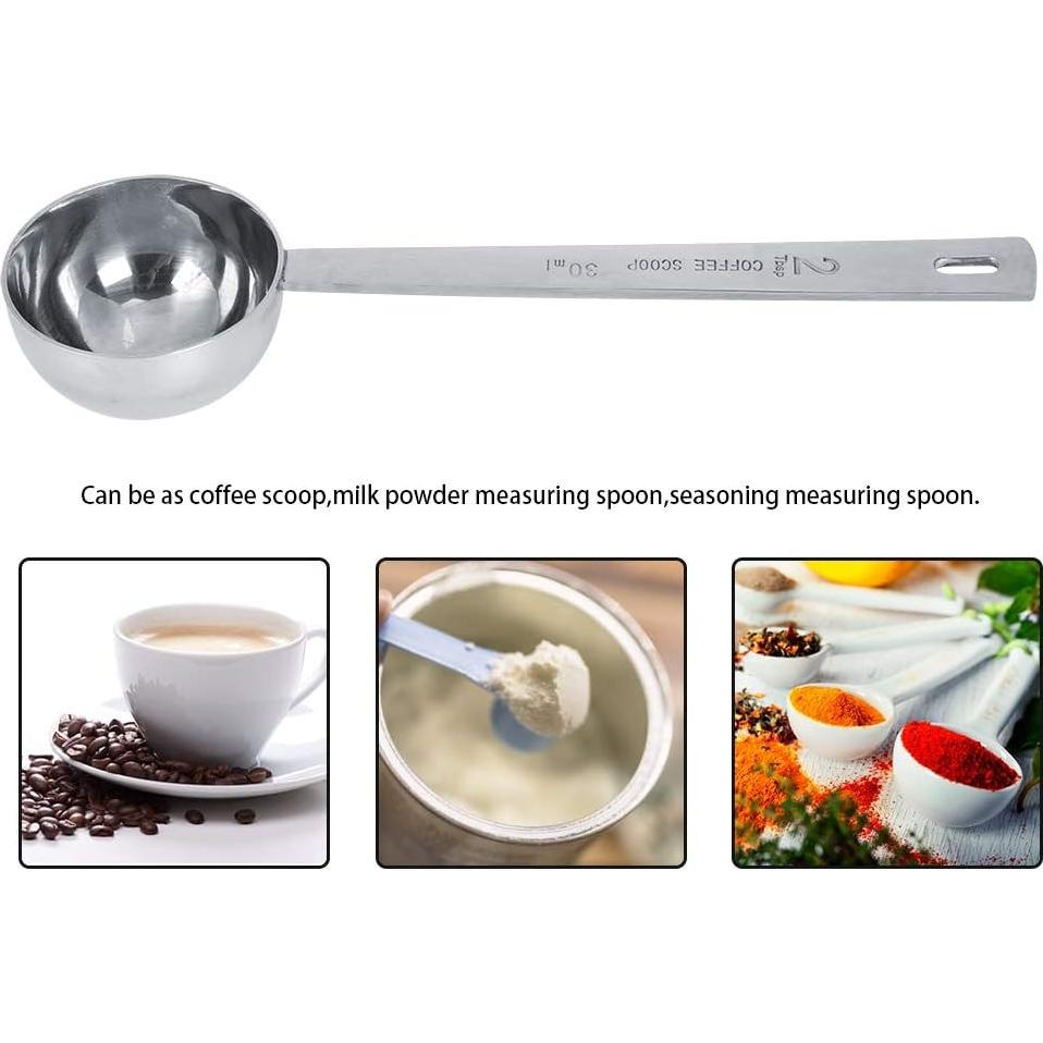 Cuchara Medidora de Acero Inoxidable Gavigain 30ml Multifuncional