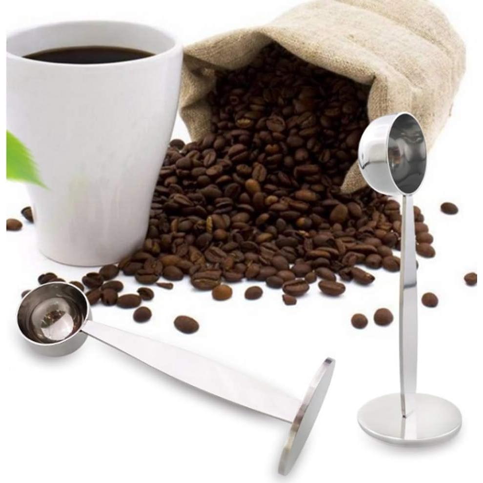Cuchara de café 2 en 1 JINYONGXING de acero inoxidable