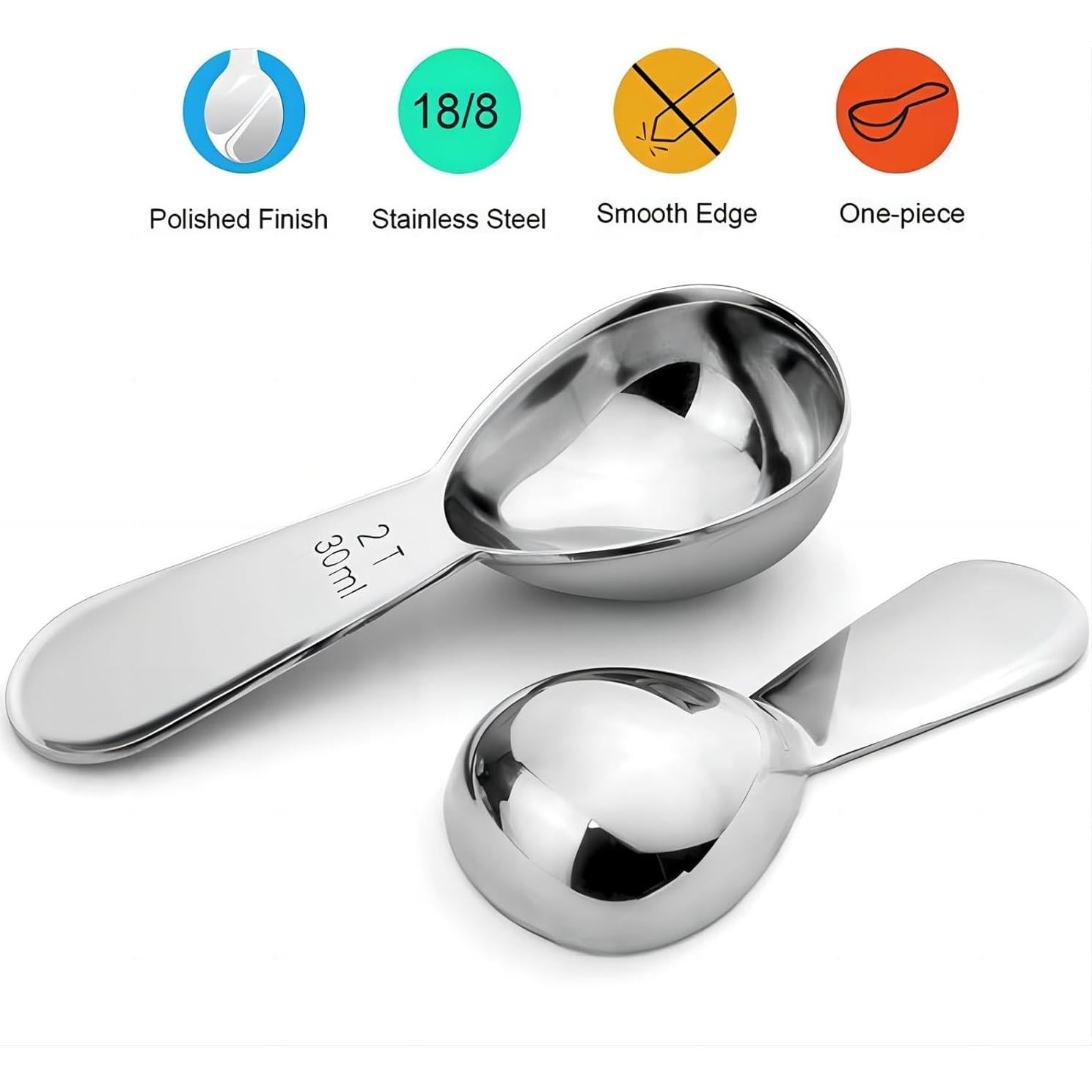 Cucharas Medidoras de Café GREATLINK Acero Inoxidable 3 Piezas