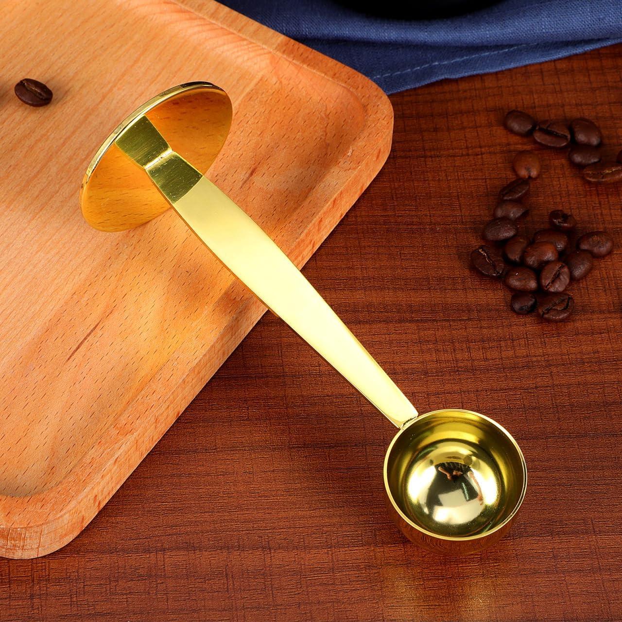 Cuchara Medidora de Café 2-en-1 Kichvoe 14.7 cm Acero Inoxidable