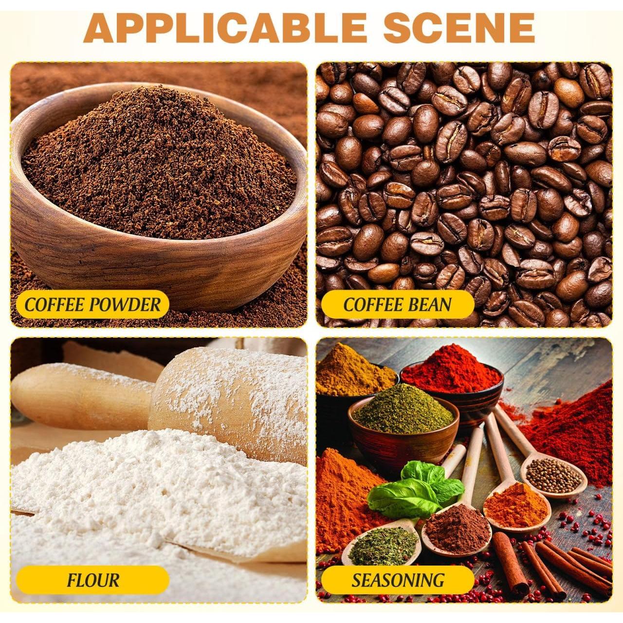 Cuchara Medidora de Café 2-en-1 Kichvoe 14.7 cm Acero Inoxidable