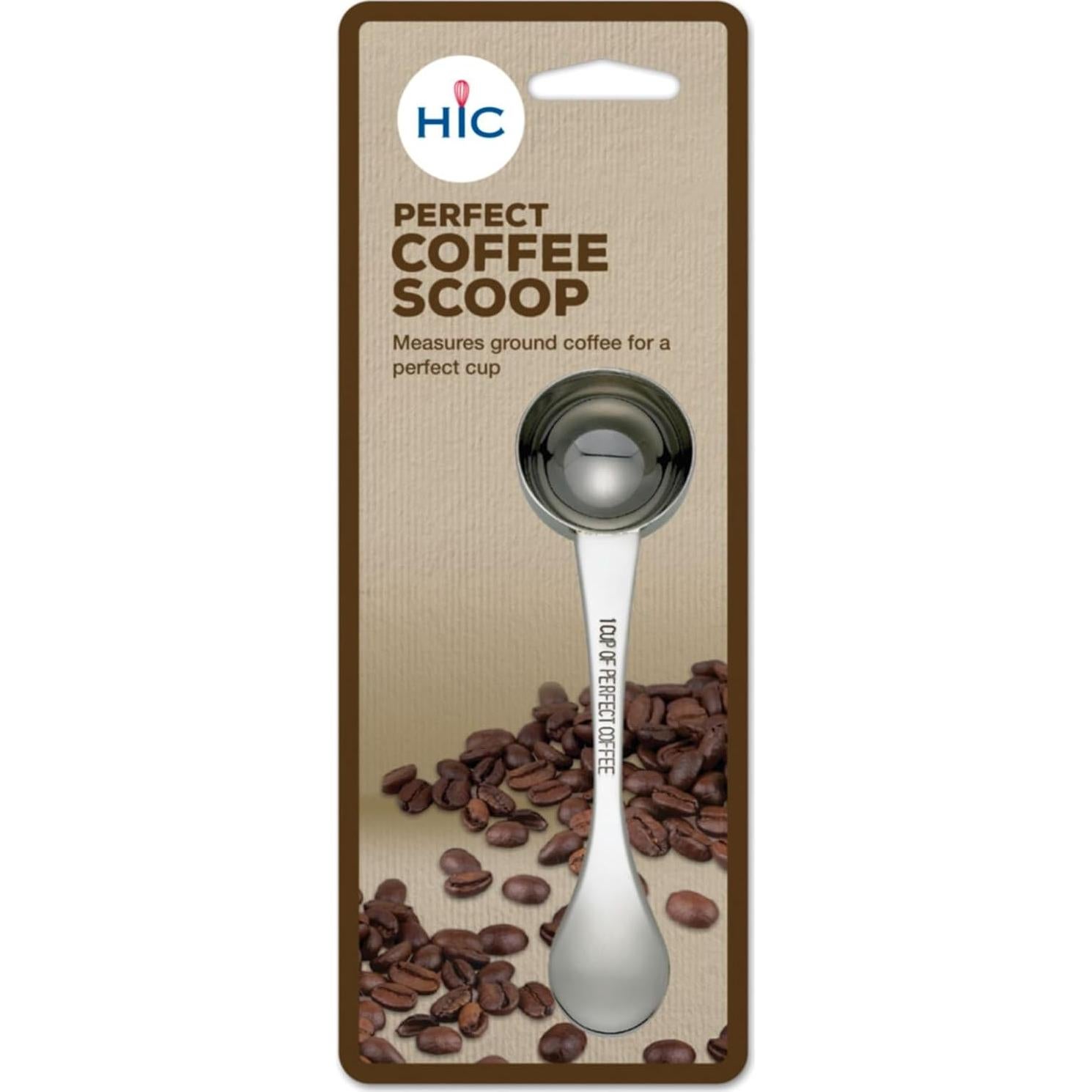 Cuchara Medidora de Café Fino Acero Inoxidable 18/8 1 Cucharada