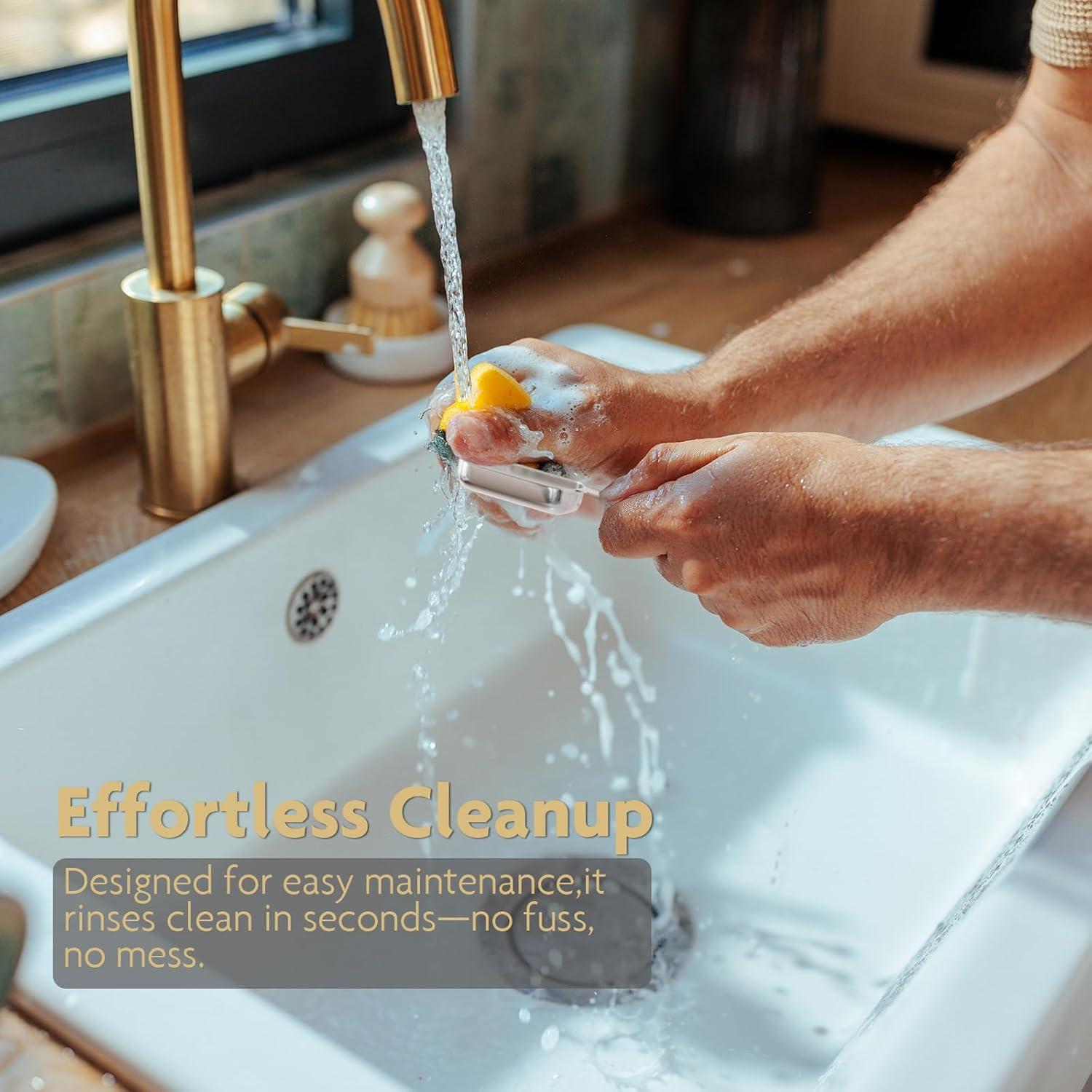 Cucharas Medidoras de Acero Inoxidable TREMENDRY 2PCS 15ml