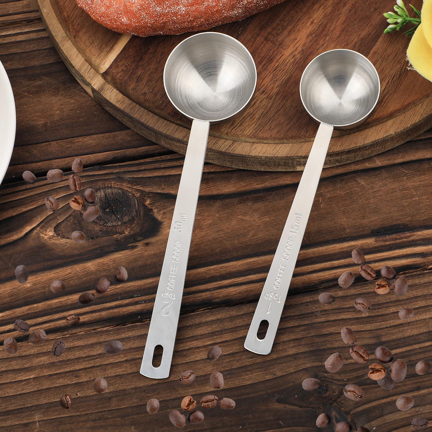 Cucharas Medidoras de Acero Inoxidable Gosknor 15ml y 30ml