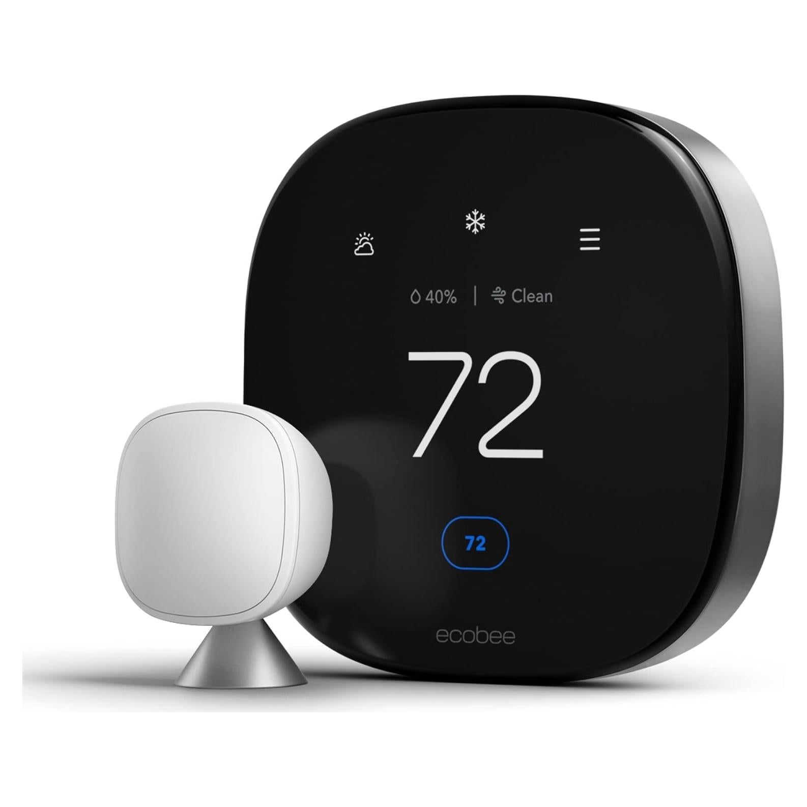 Termostato Inteligente ecobee Premium con Sensor y WiFi