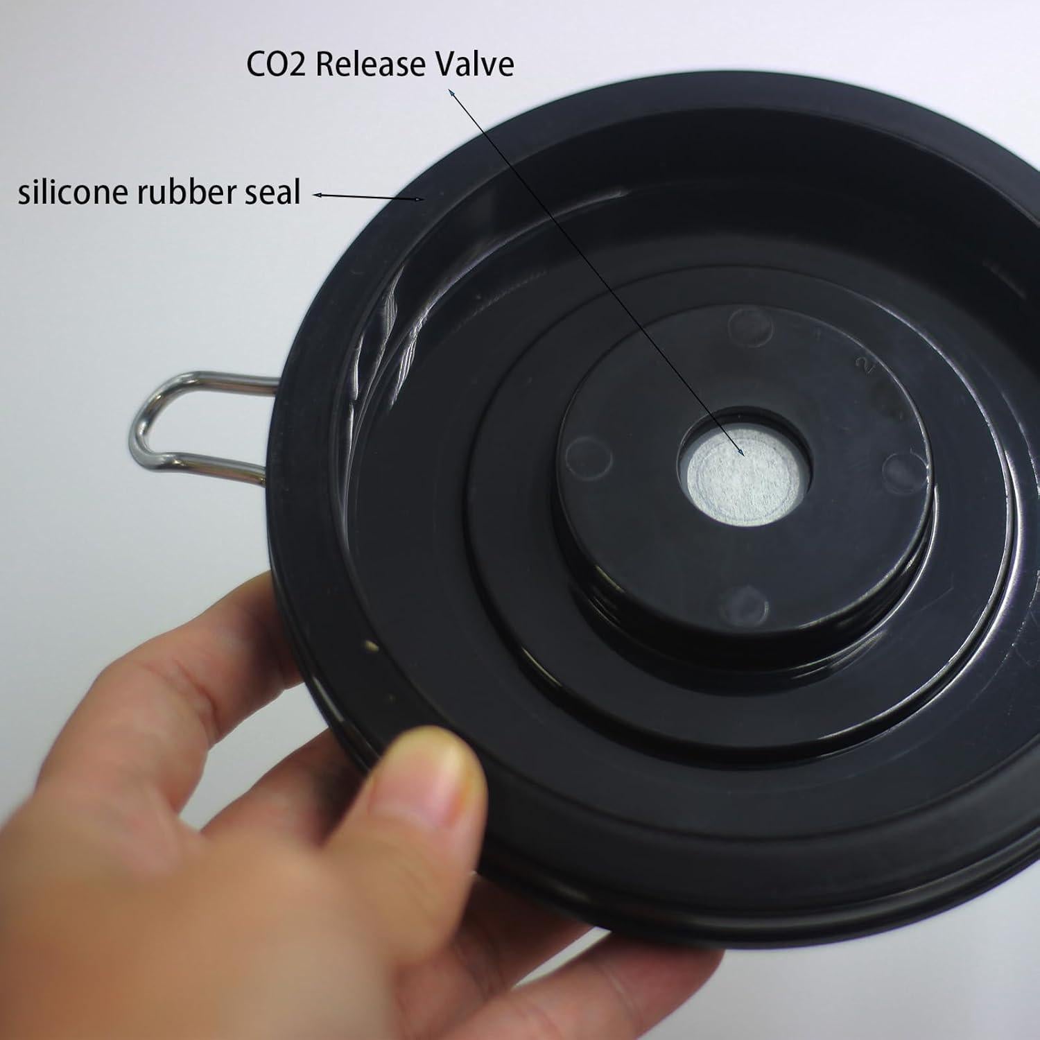 Contenedor Hermético de Café TacoMynxify 1800ml con Cucharada