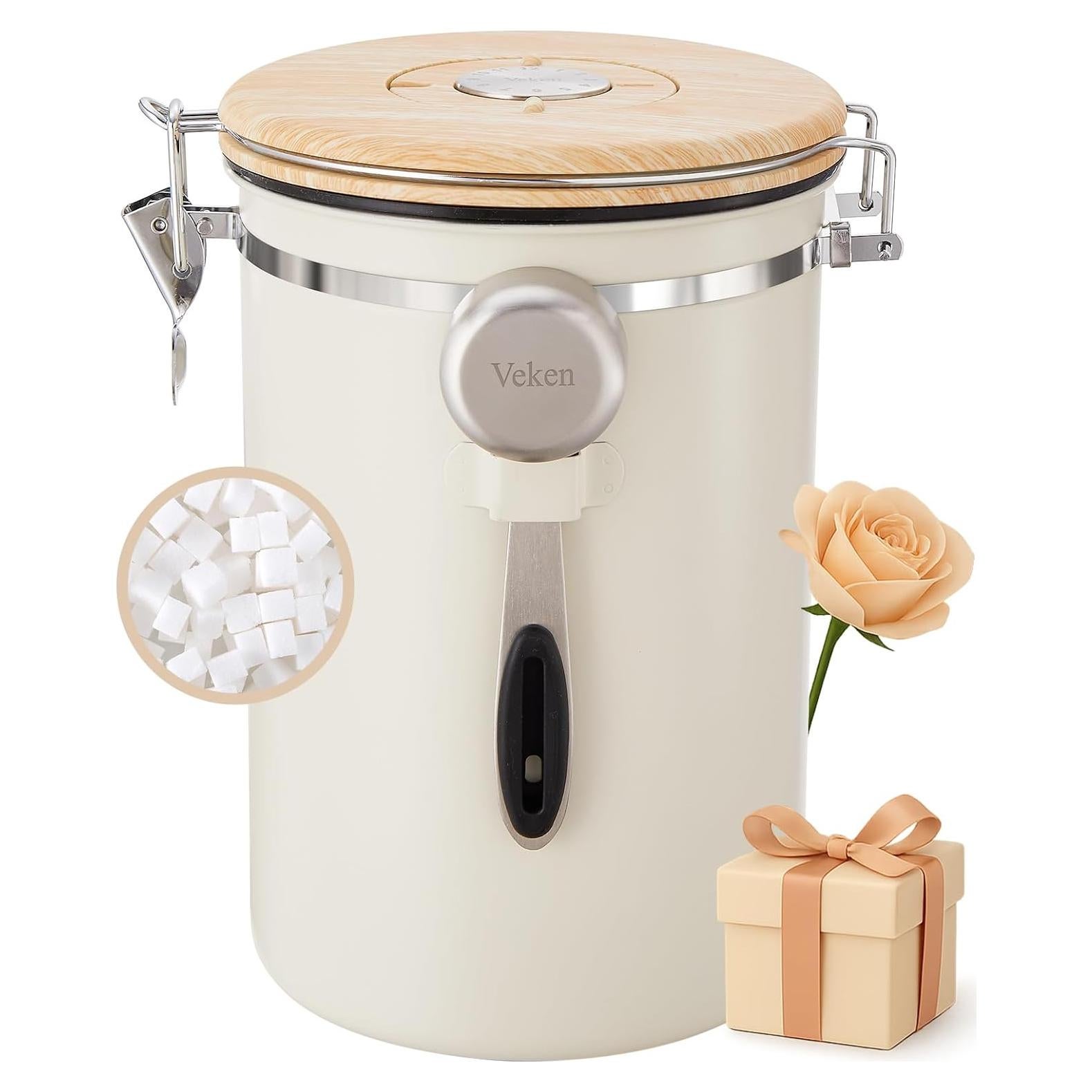 Contenedor de Café Veken 39oz Acero Inoxidable Hermético