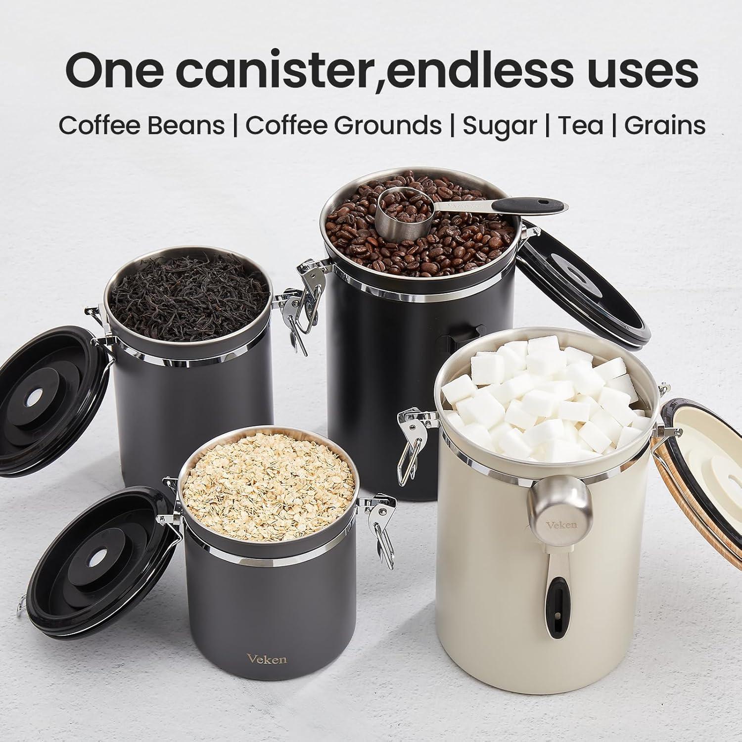 Contenedor de Café Veken 39oz Acero Inoxidable Hermético
