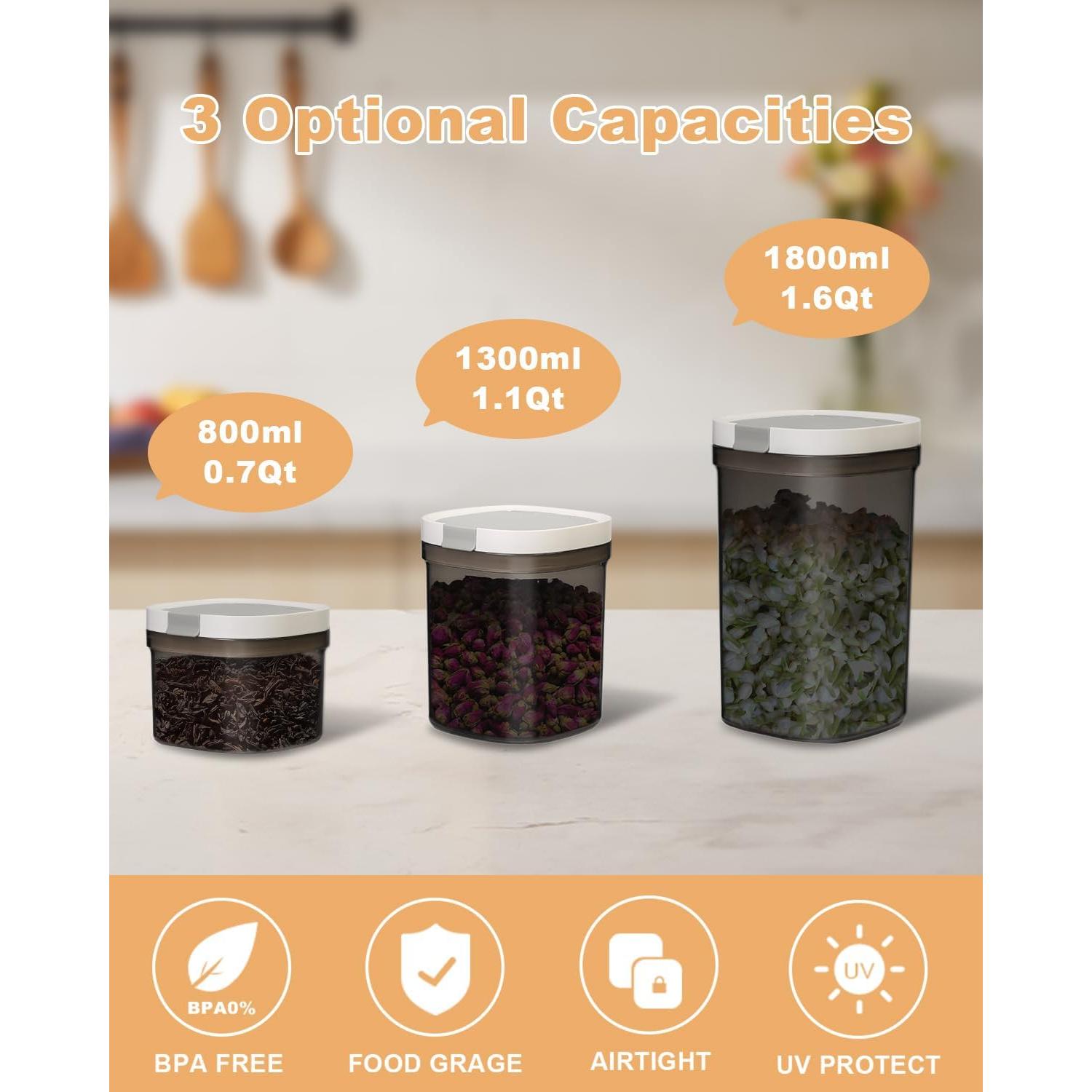 Contenedor de Almacenamiento Hermético LANGMINGDE 1300ml