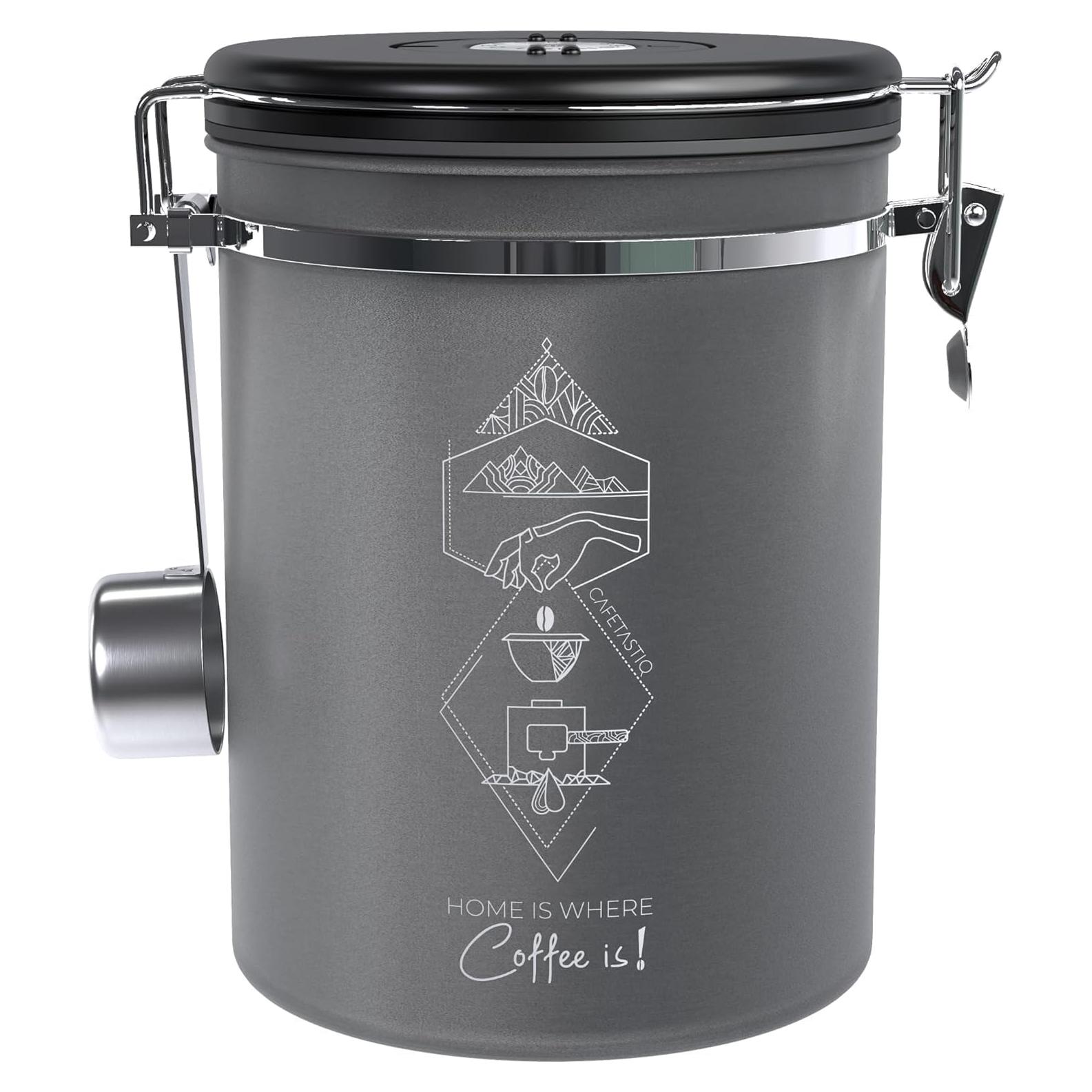Contenedor de Café CafetastiQ Acero Inoxidable 622g Hermético