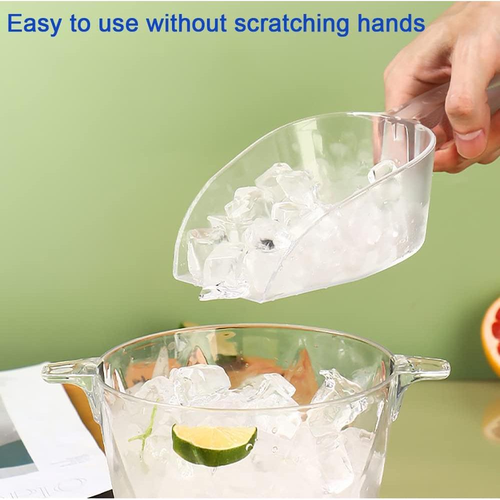 Set 6 Piezas Cucharones y Pinzas Transparentes findTop