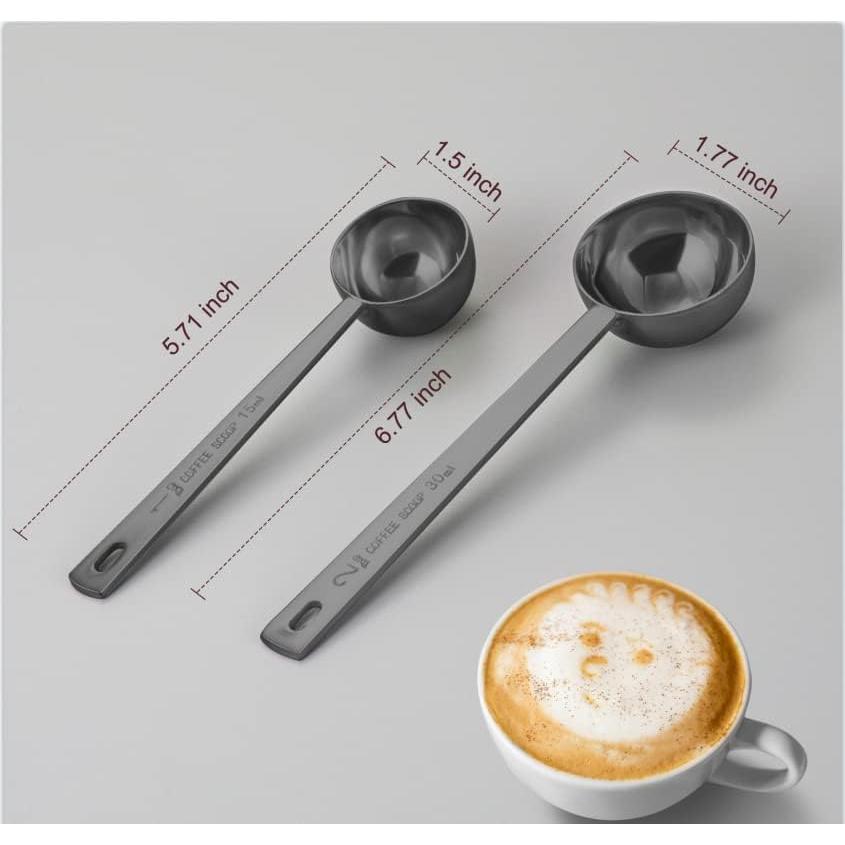 Juego de Cucharas Medidoras de Café Safring - Acero Inoxidable