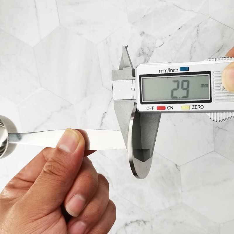 Cucharada y Prensador de Café 2 en 1 Jowxsx Acero Inoxidable