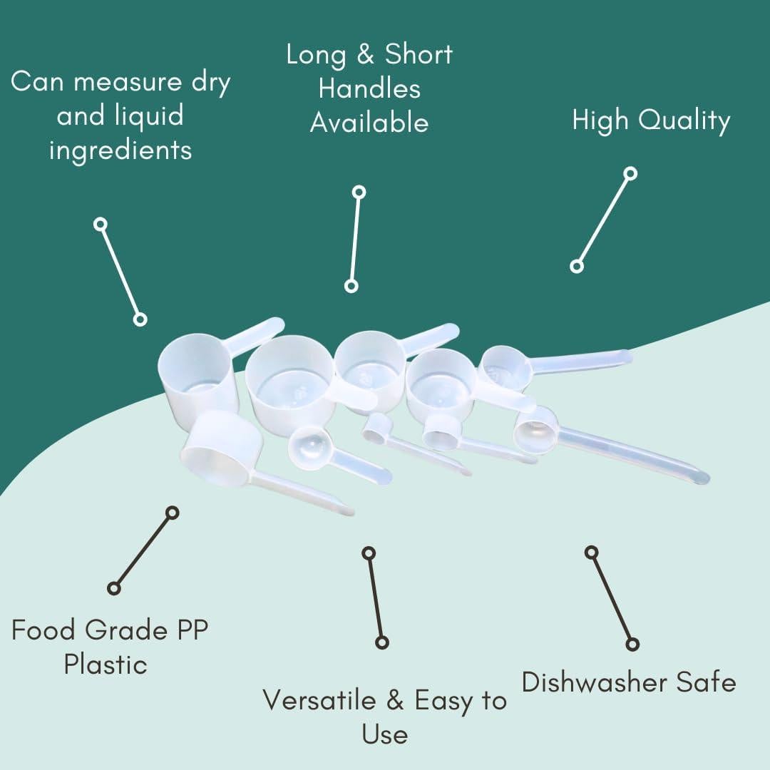 Cucharas Medidoras de Plástico 14.8 mL - Paquete de 10