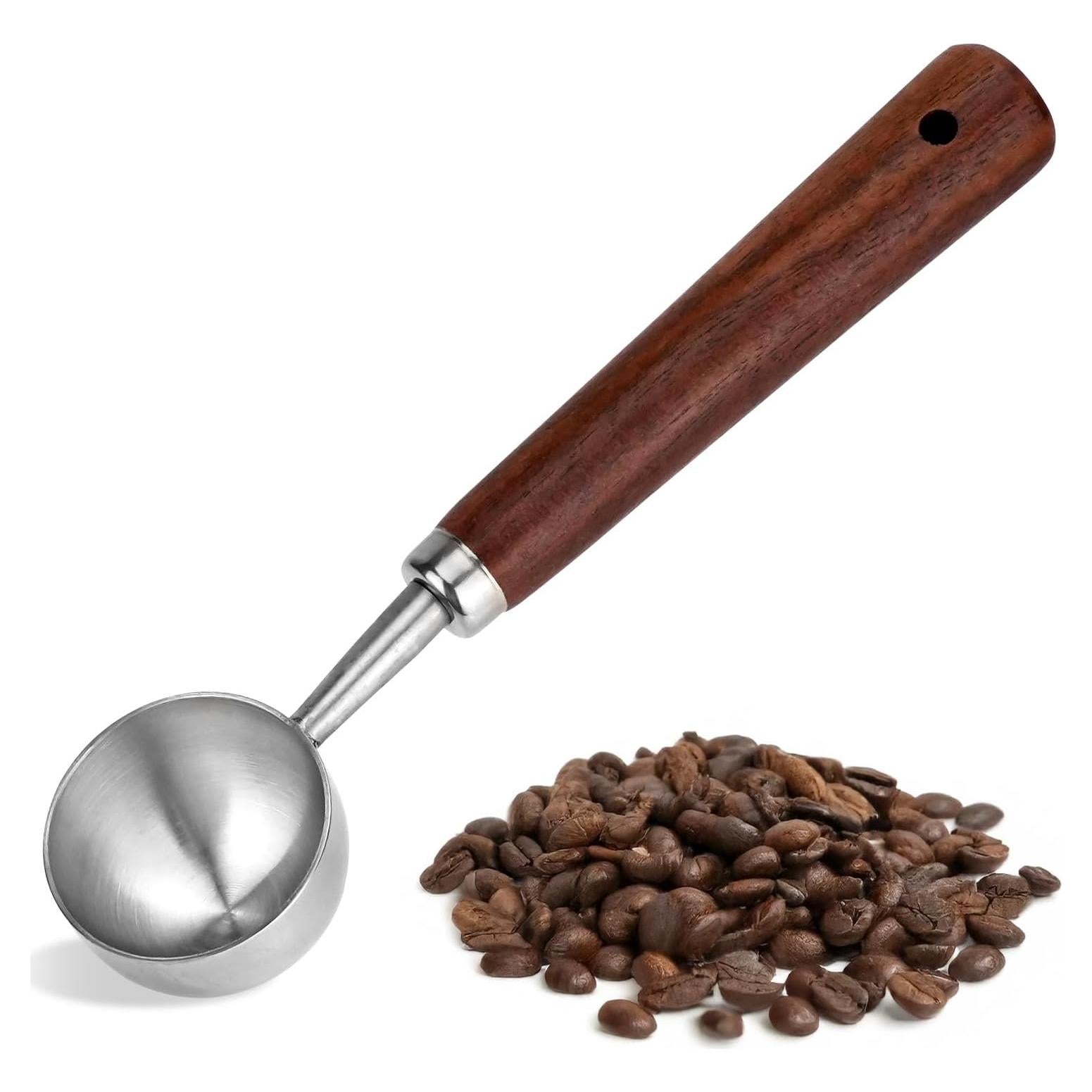 Cucharón Medidor de Café Vintage Acero Inoxidable 15ml