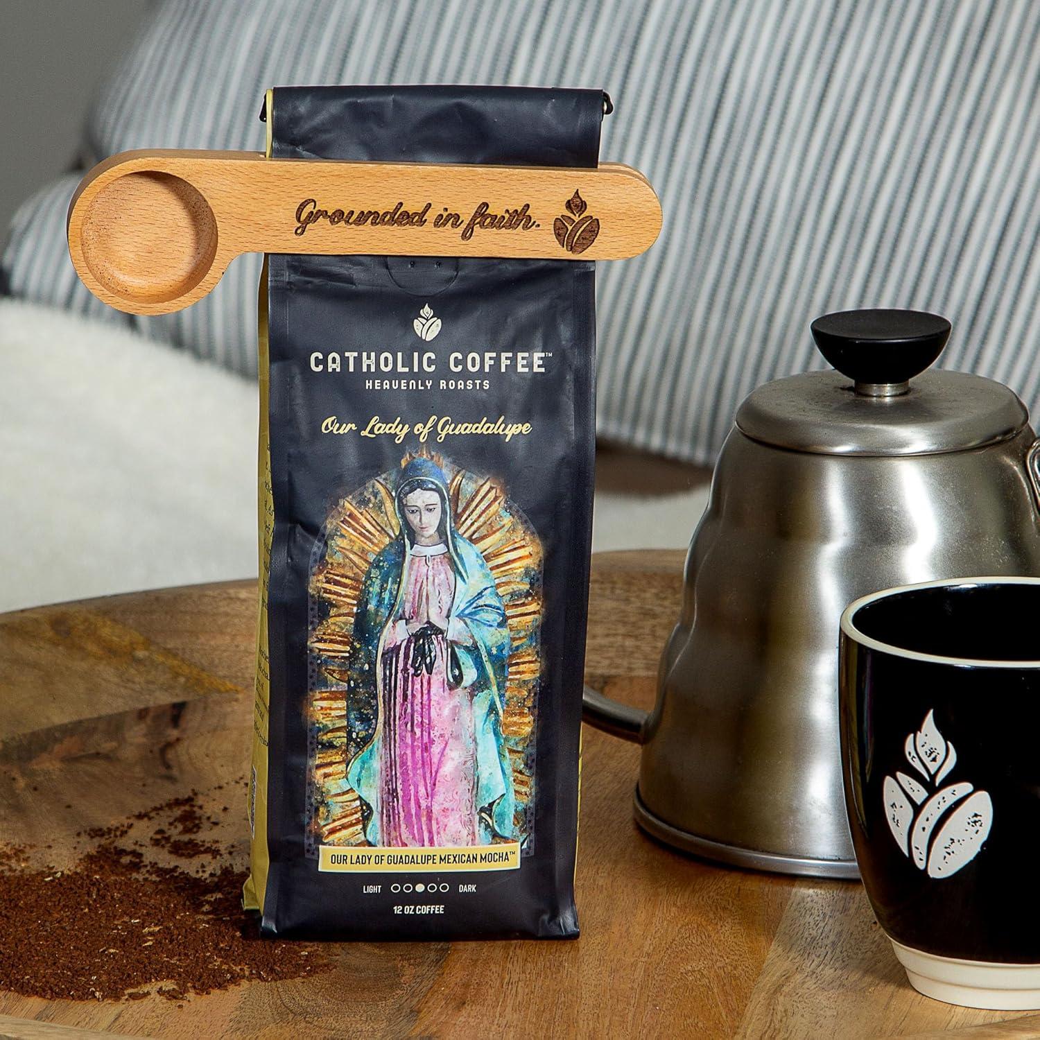 Cuchara Medidora de Acero Inoxidable Café Católico 22g