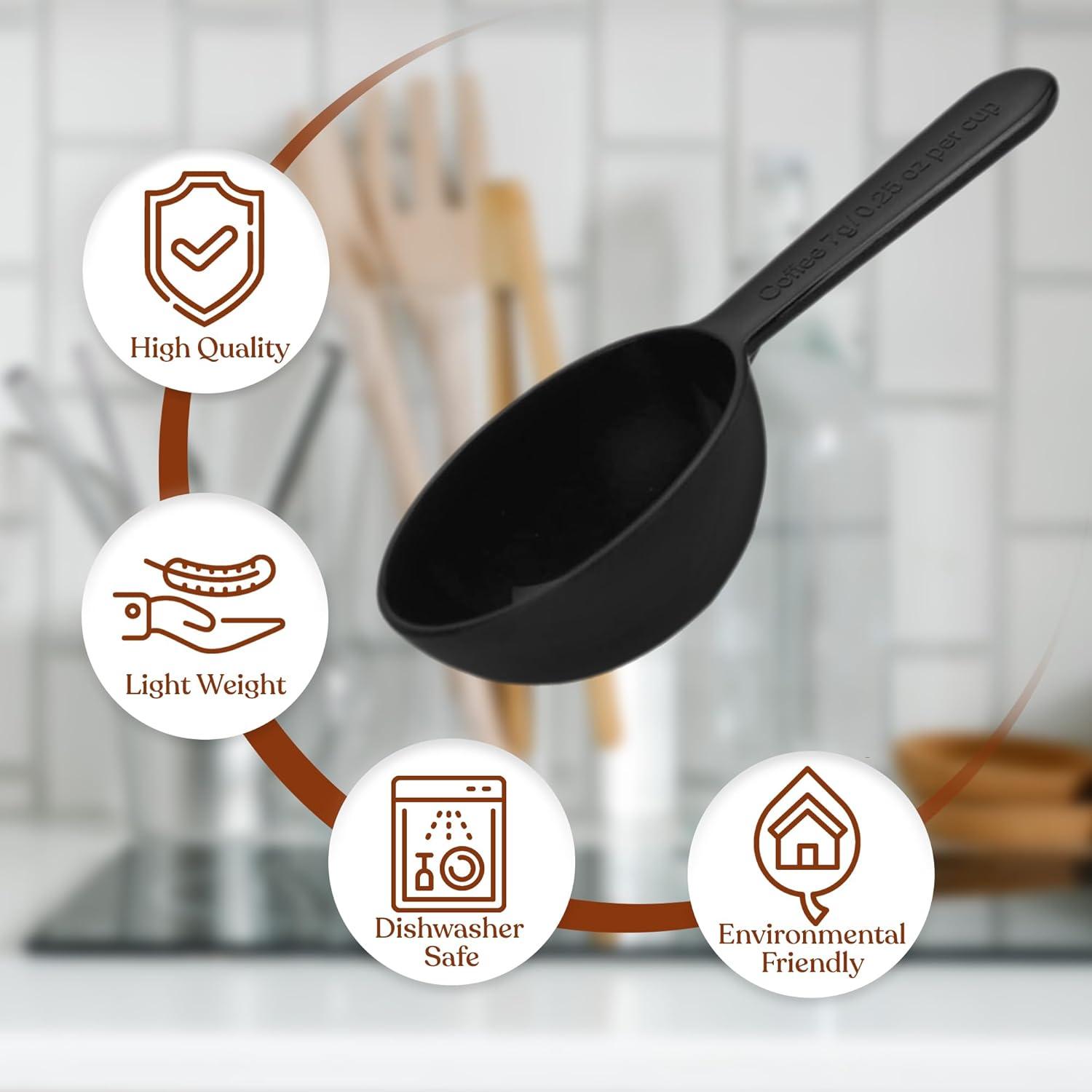 Cucharas Medidoras de Café Kolibrox - Paquete de 10 - 7g