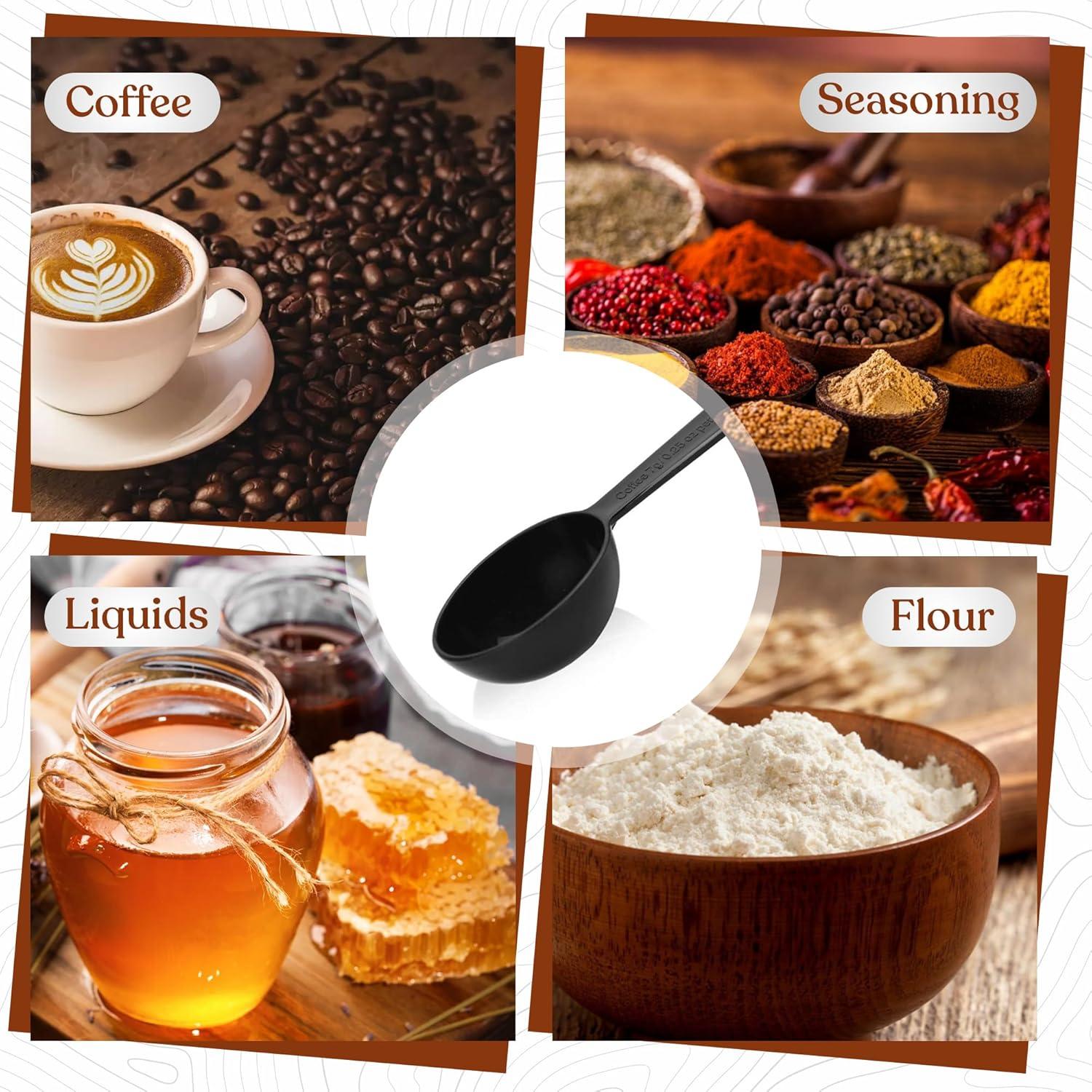 Cucharas Medidoras de Café Kolibrox - Paquete de 10 - 7g