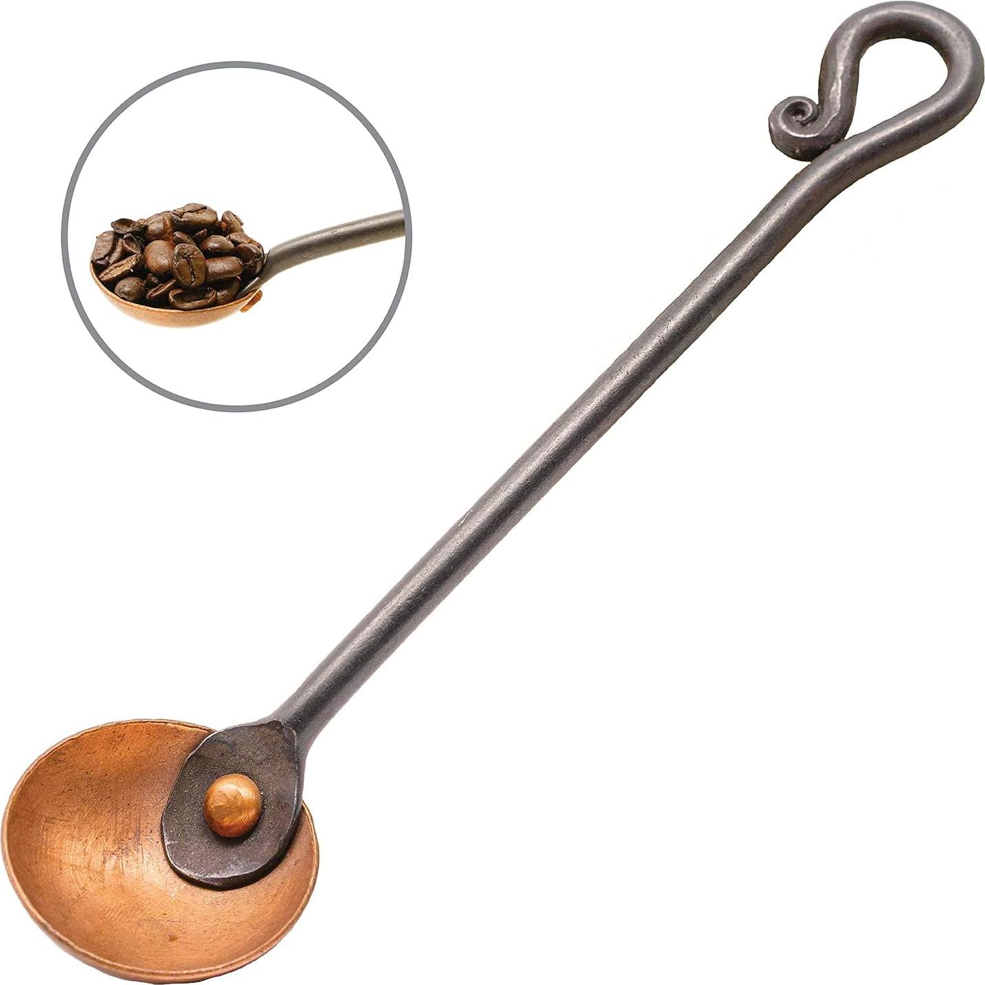 Cucharón de Café Wicks Forge de Cobre y Acero 2 Cucharaditas