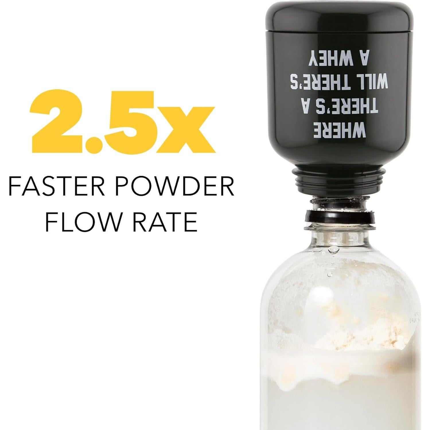 Embudo de Llavero ONMYWHEY 180cc para Suplementos y Proteínas