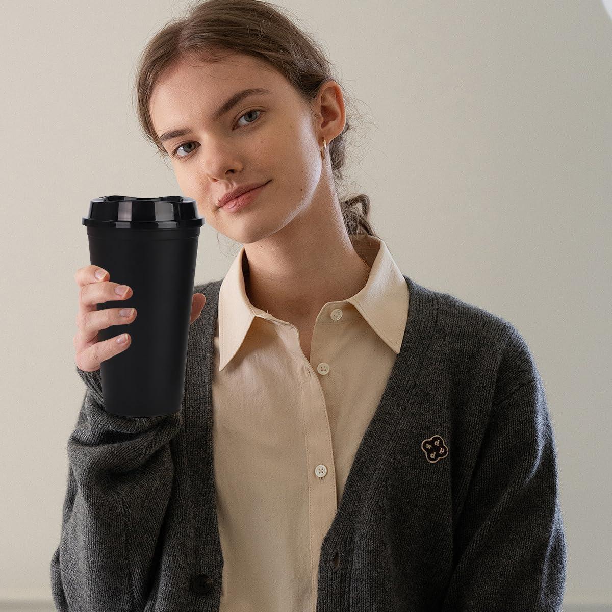 Paquete de 20 Tazas de Café Reutilizables 16 oz Alohastarttg