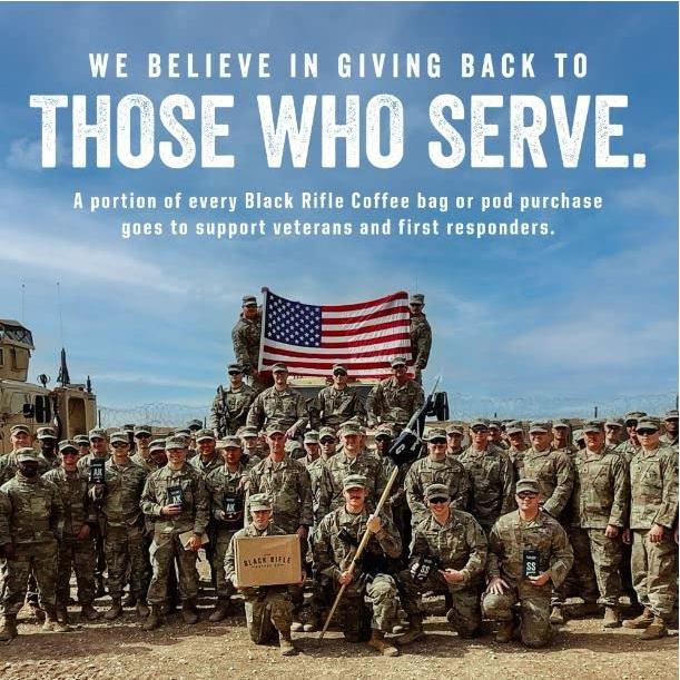 Cápsulas de café K de tueste oscuro Tactisquatch 84 unidades Black Rifle