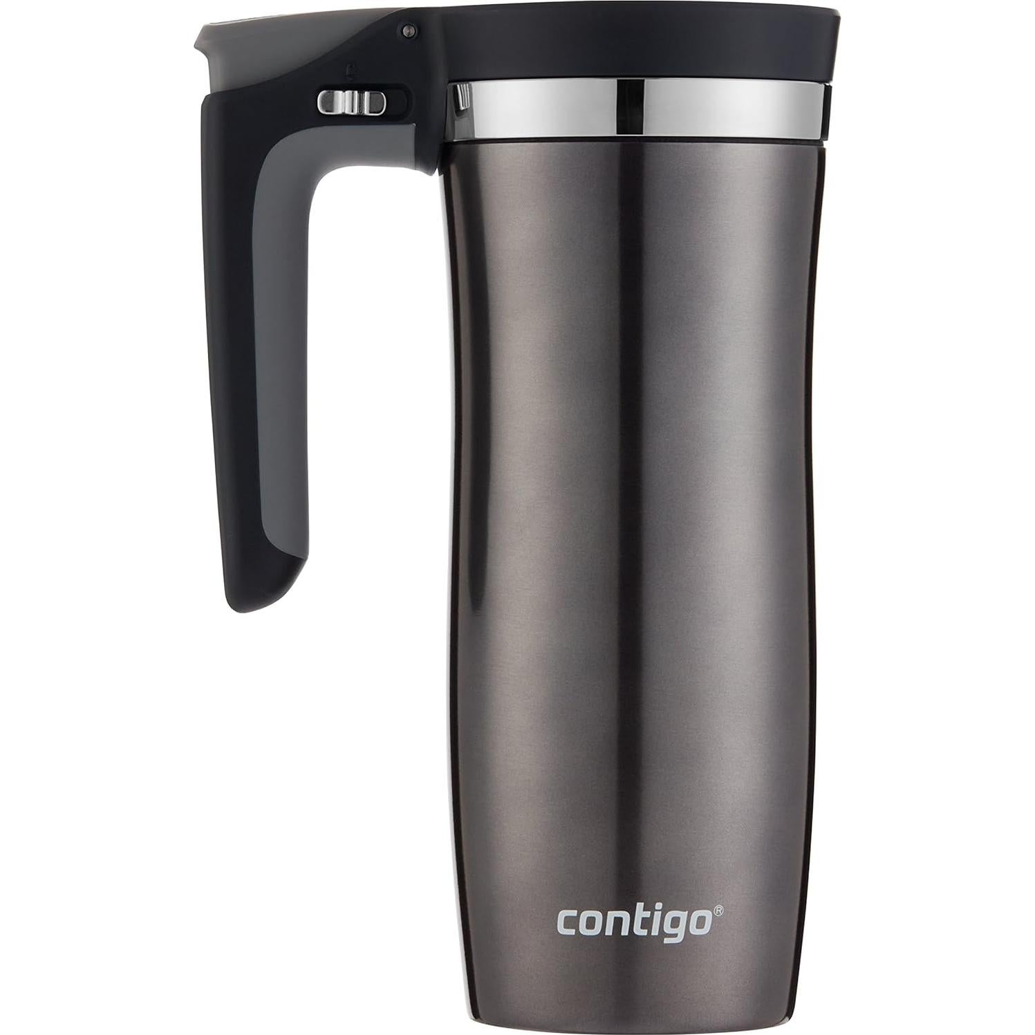 Taza de Viaje Contigo AUTOSEAL Acero Inoxidable 0.47 L Gunmetal