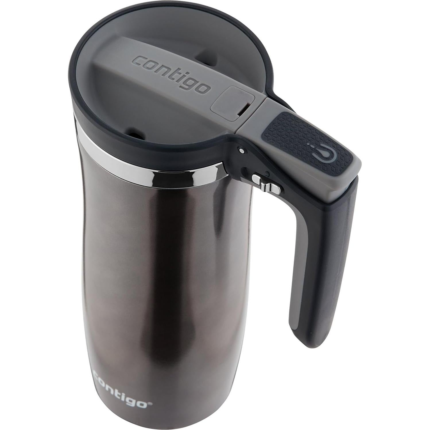 Taza de Viaje Contigo AUTOSEAL Acero Inoxidable 0.47 L Gunmetal