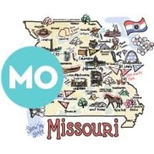 Taza de Viaje Aislada Swig Life 22oz Misuri con Asa y Tapa