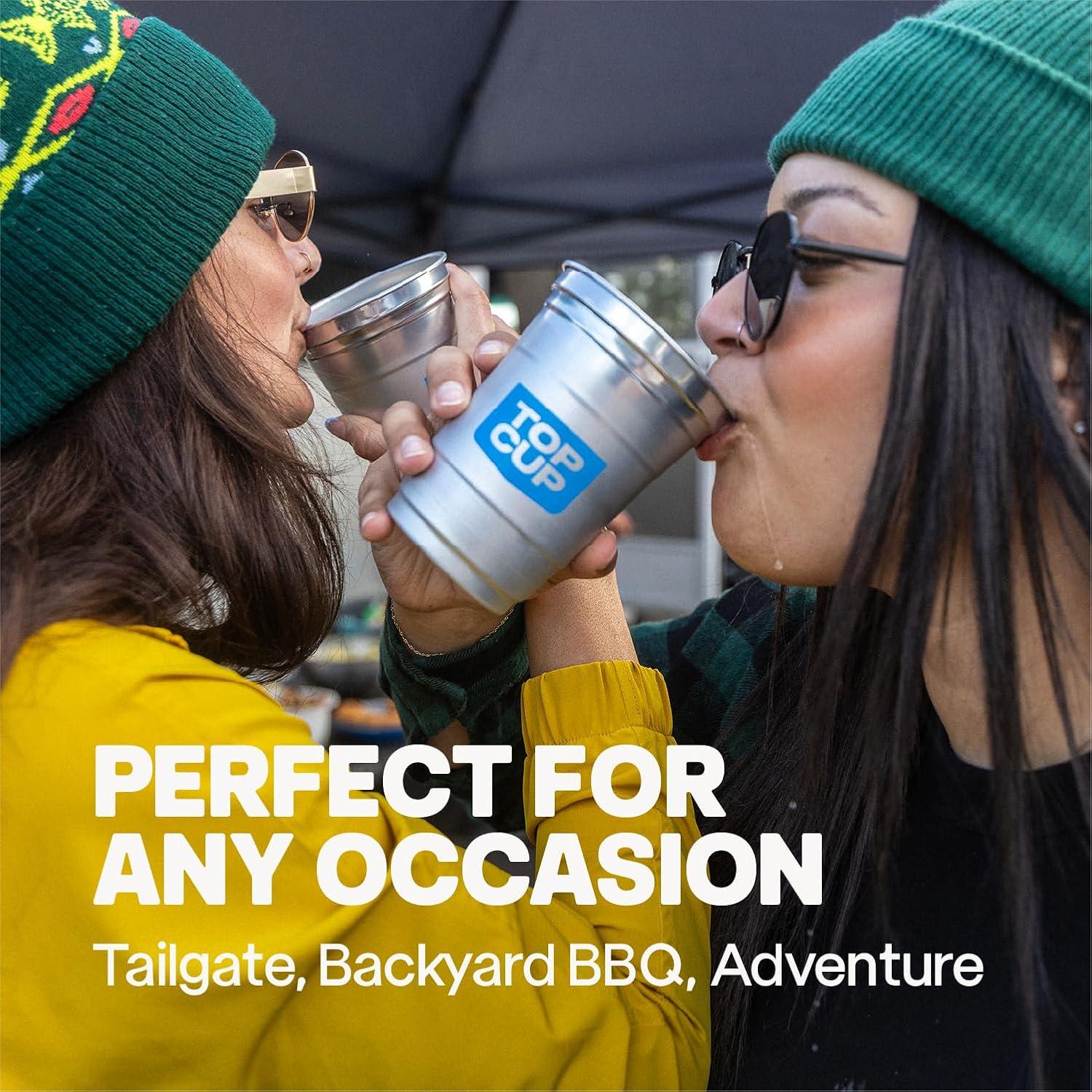 Taza Superior Ball 16oz Azul - 30 Vasos Reutilizables