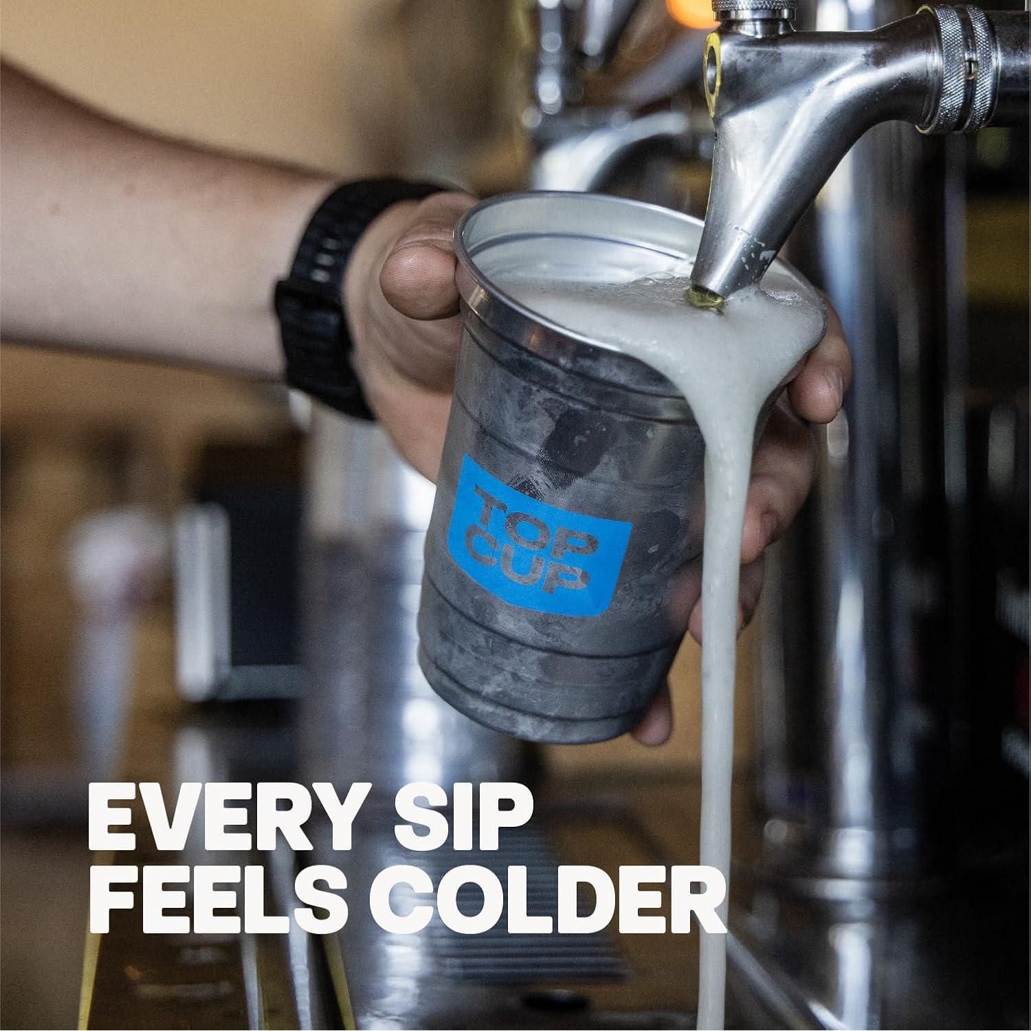 Taza Superior Ball 16oz Azul - 30 Vasos Reutilizables