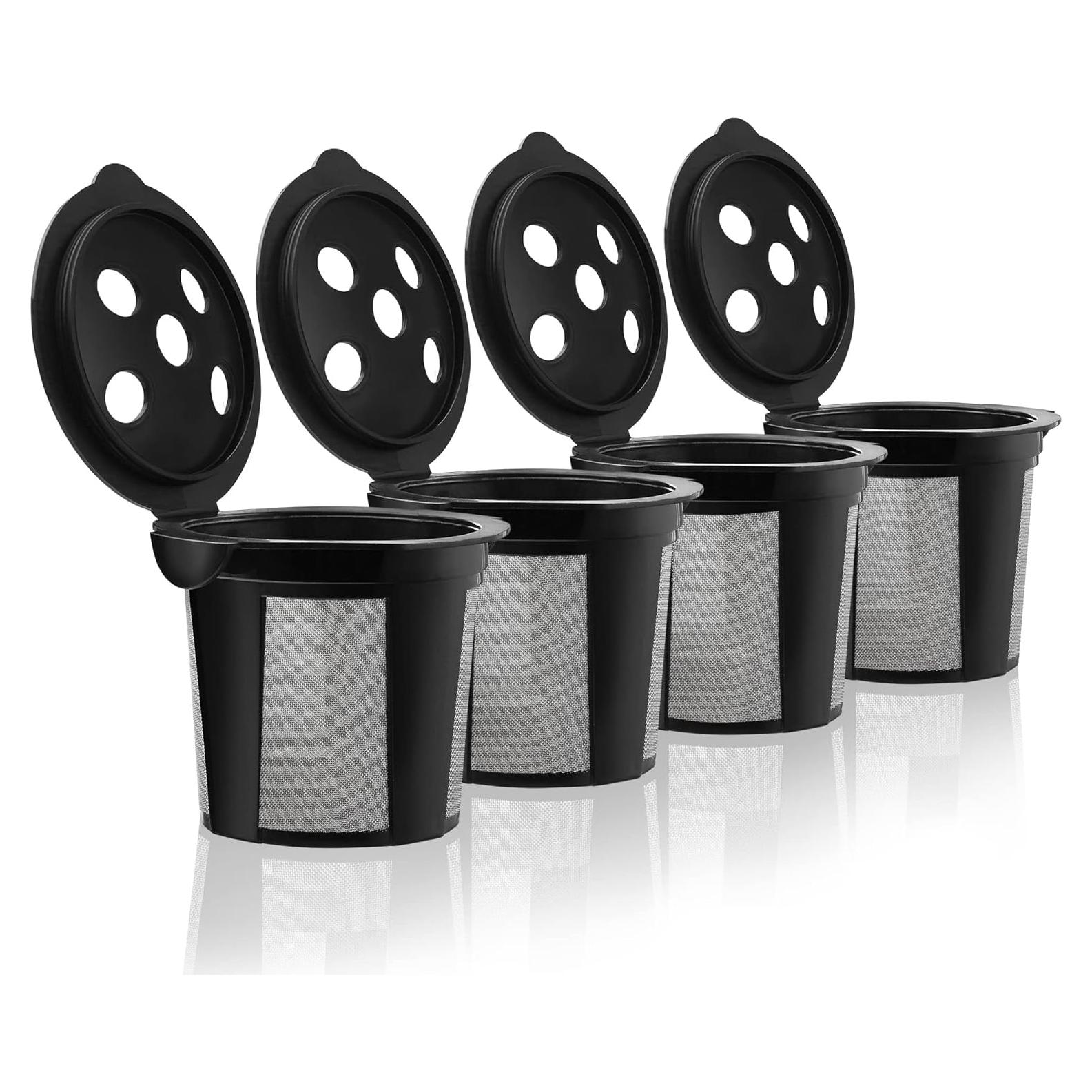 4 Tazas K Reutilizables GoodCups para Keurig K Supreme