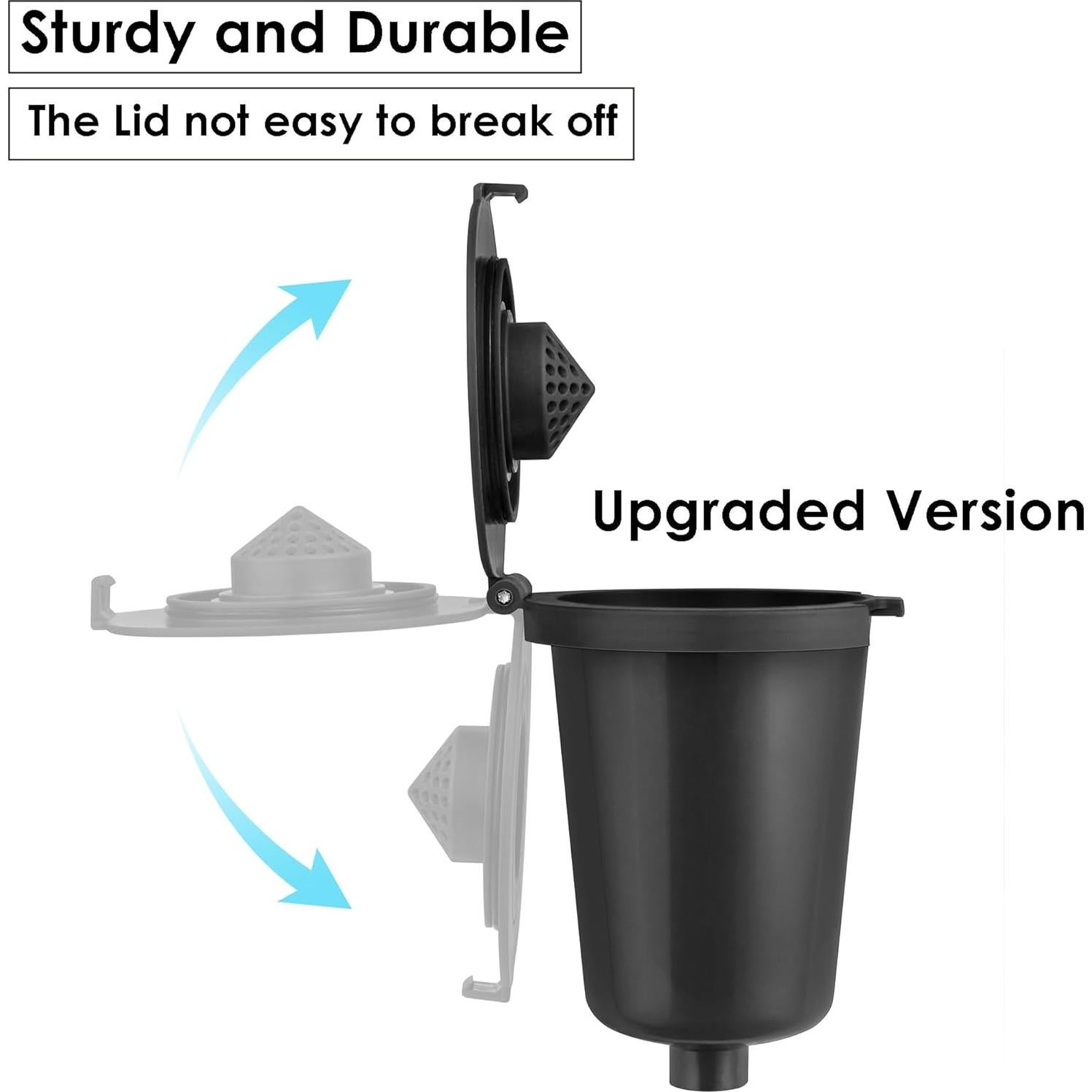 Taza de Filtro Reutilizable FIRJOY para Cuisinart - 2 Pack