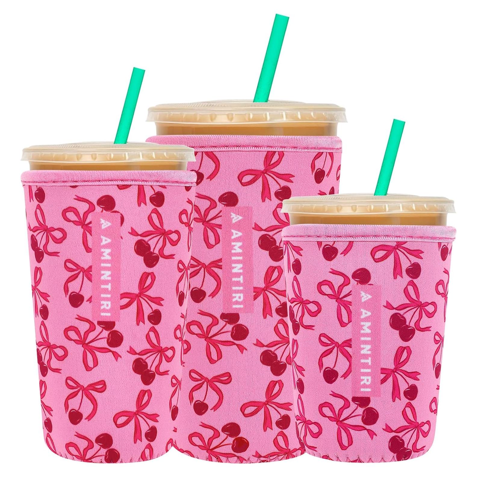 Paquete de 3 Fundas Reutilizables Amintiri para Taza de Café