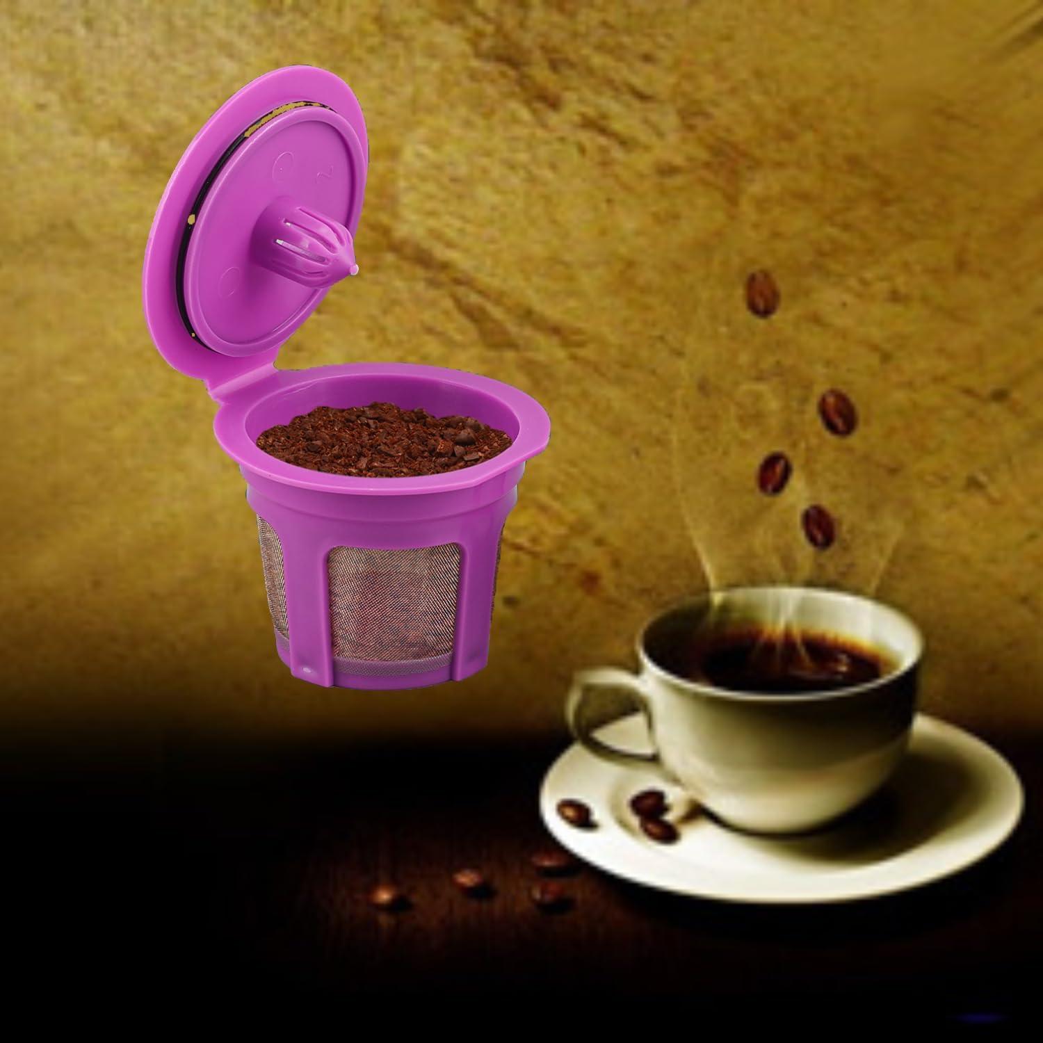 Paquete de 4 Filtros de Café Reutilizables Haetyly para Keurig