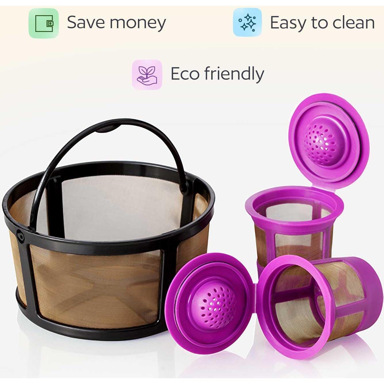 Filtros Reutilizables GoodCups para Cafetera K-Duo - 3 Piezas