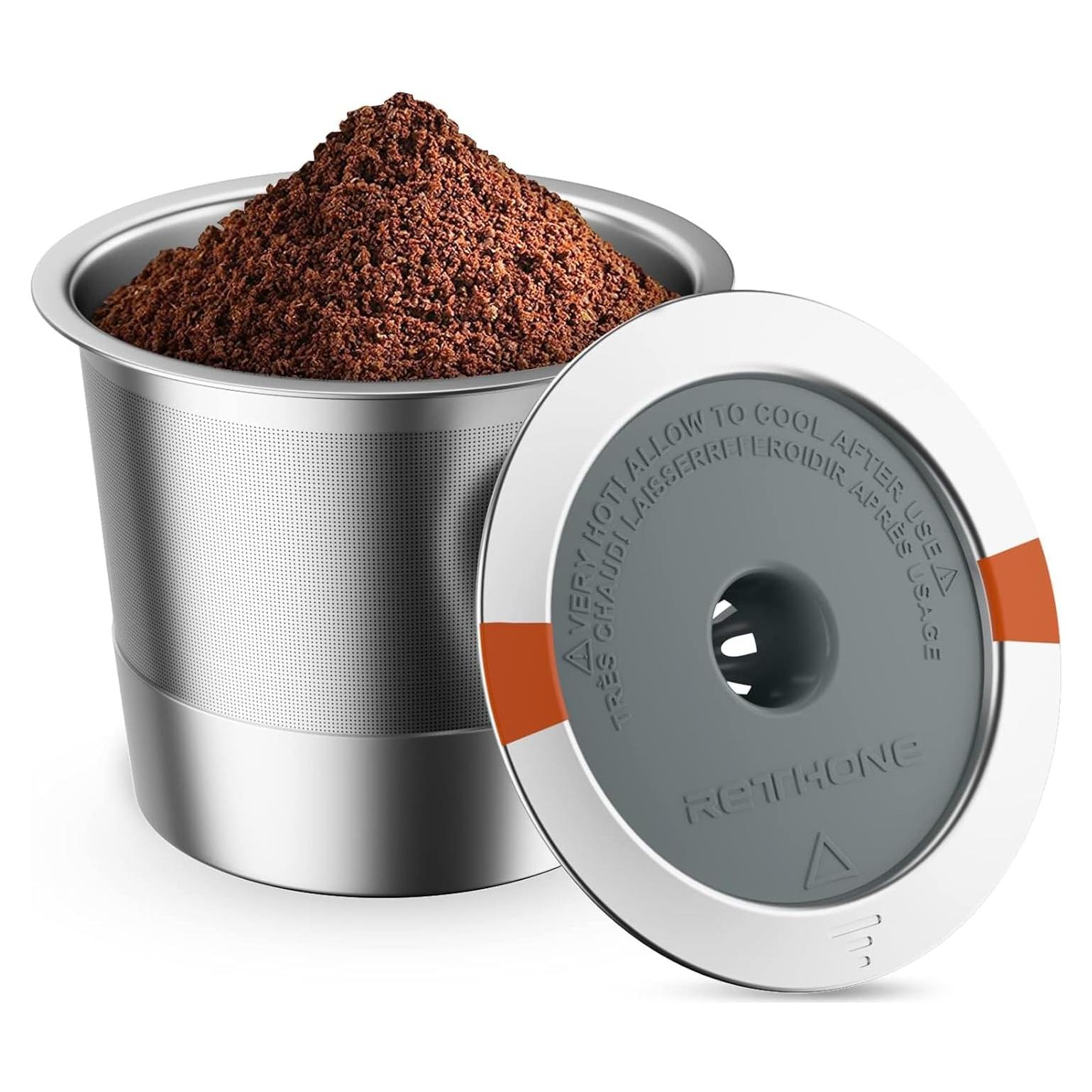 Filtros de Café Reutilizables RETHONE K Cup Acero Inoxidable