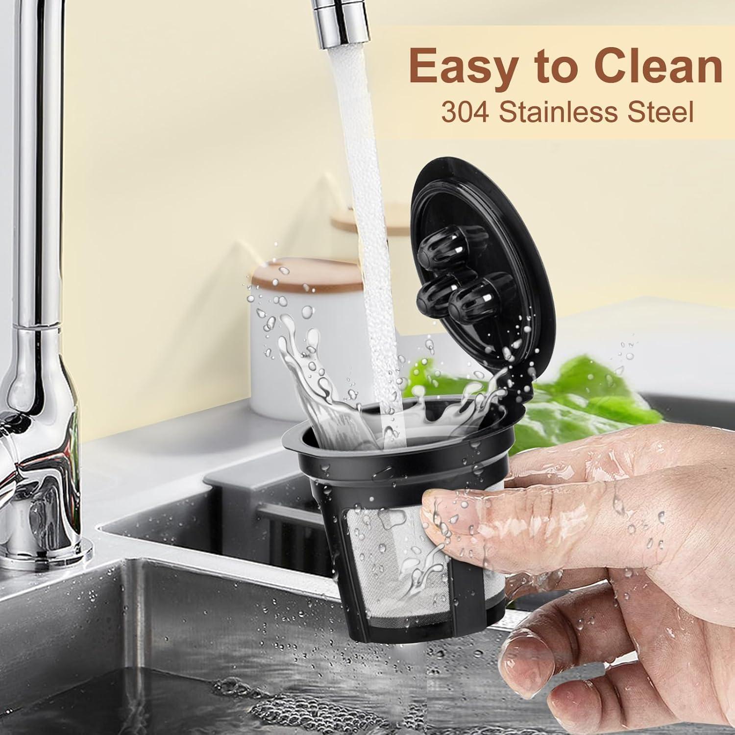 5 Cápsulas de Café Reutilizables VIVI SKY para Ninja DualBrew