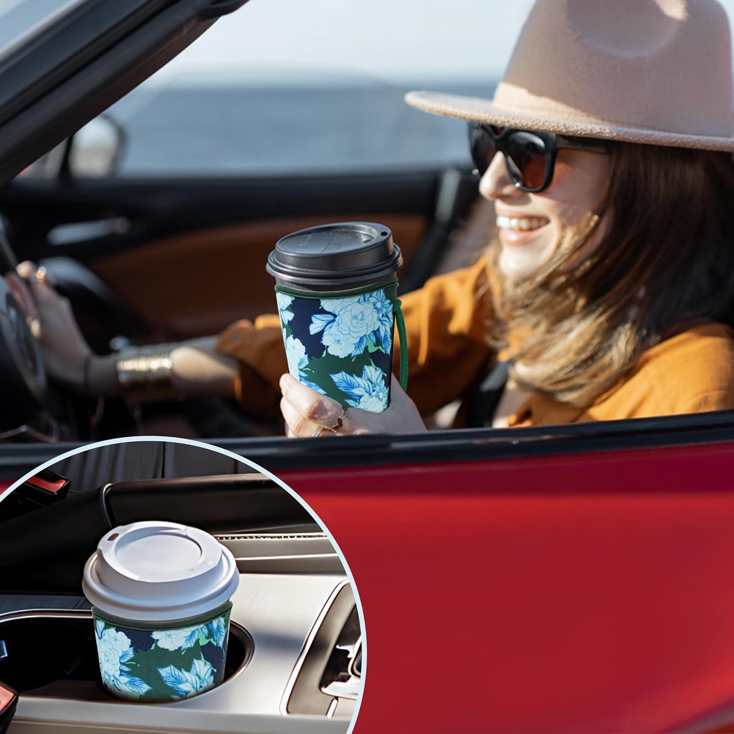 3 Fundas Reutilizables Neopreno Aisladas KJQJLY para Bebidas