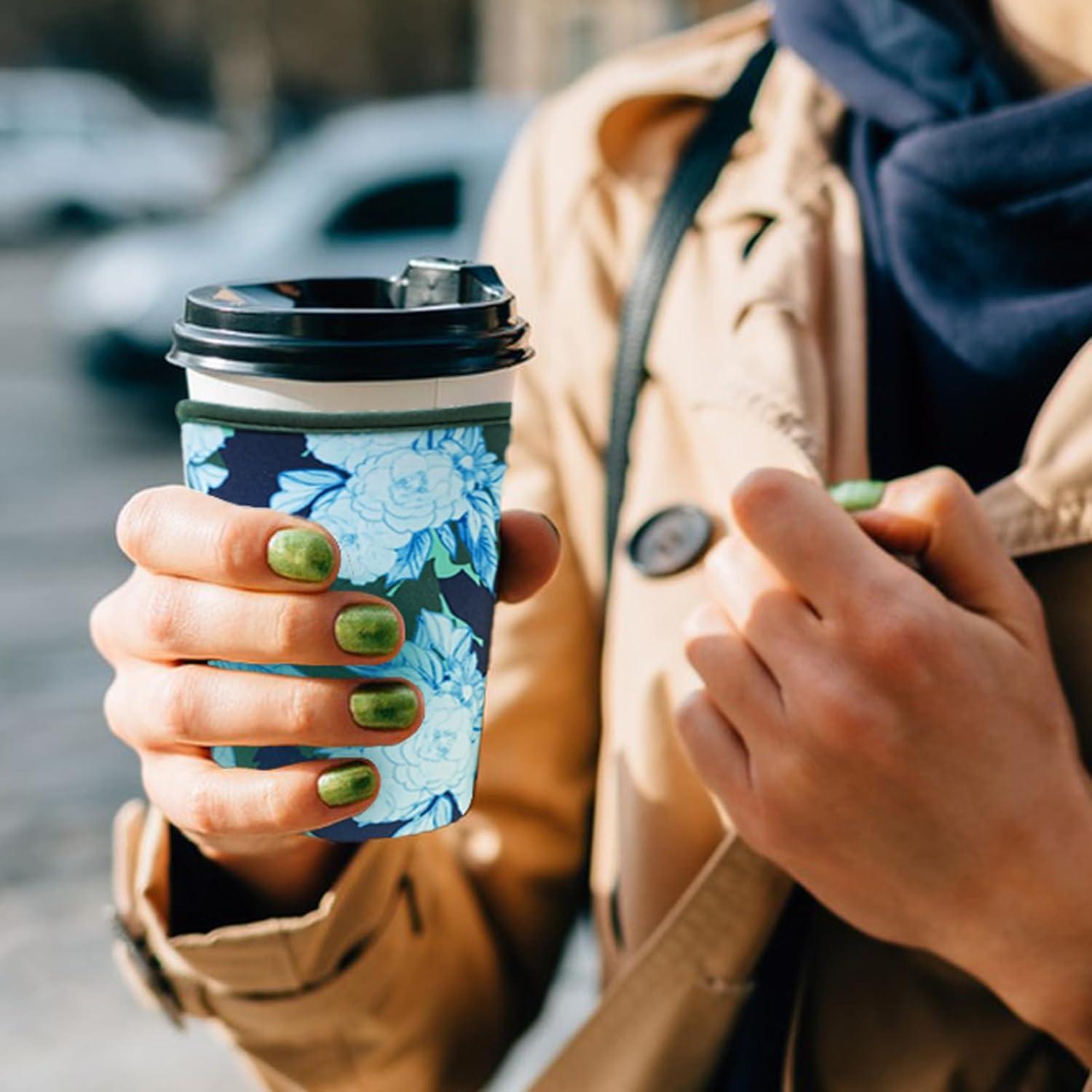 3 Fundas Reutilizables Neopreno Aisladas KJQJLY para Bebidas