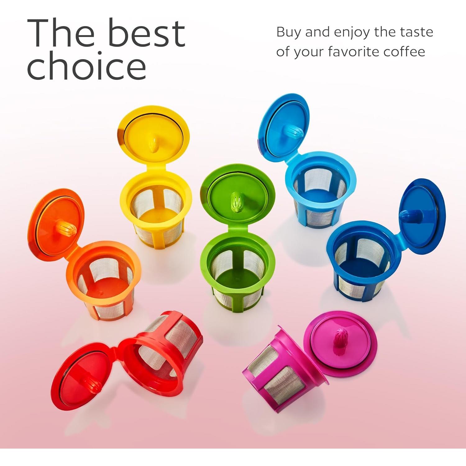 Juego de 7 Filtros Reutilizables GoodCups para Cafeteras Keurig