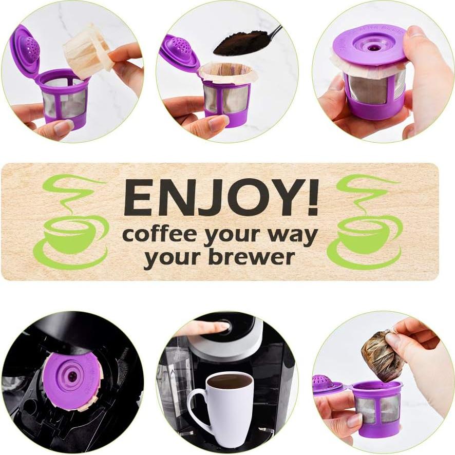 Filtros de papel para café desechables CAPMESSO 100 unidades