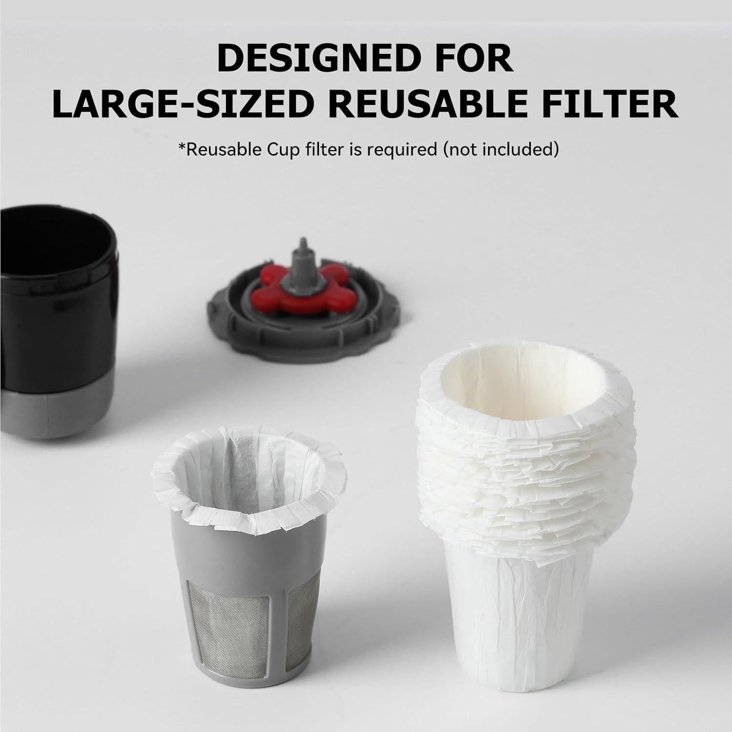 Filtros de café desechables Fanativita para K-Carafe 100 unidades