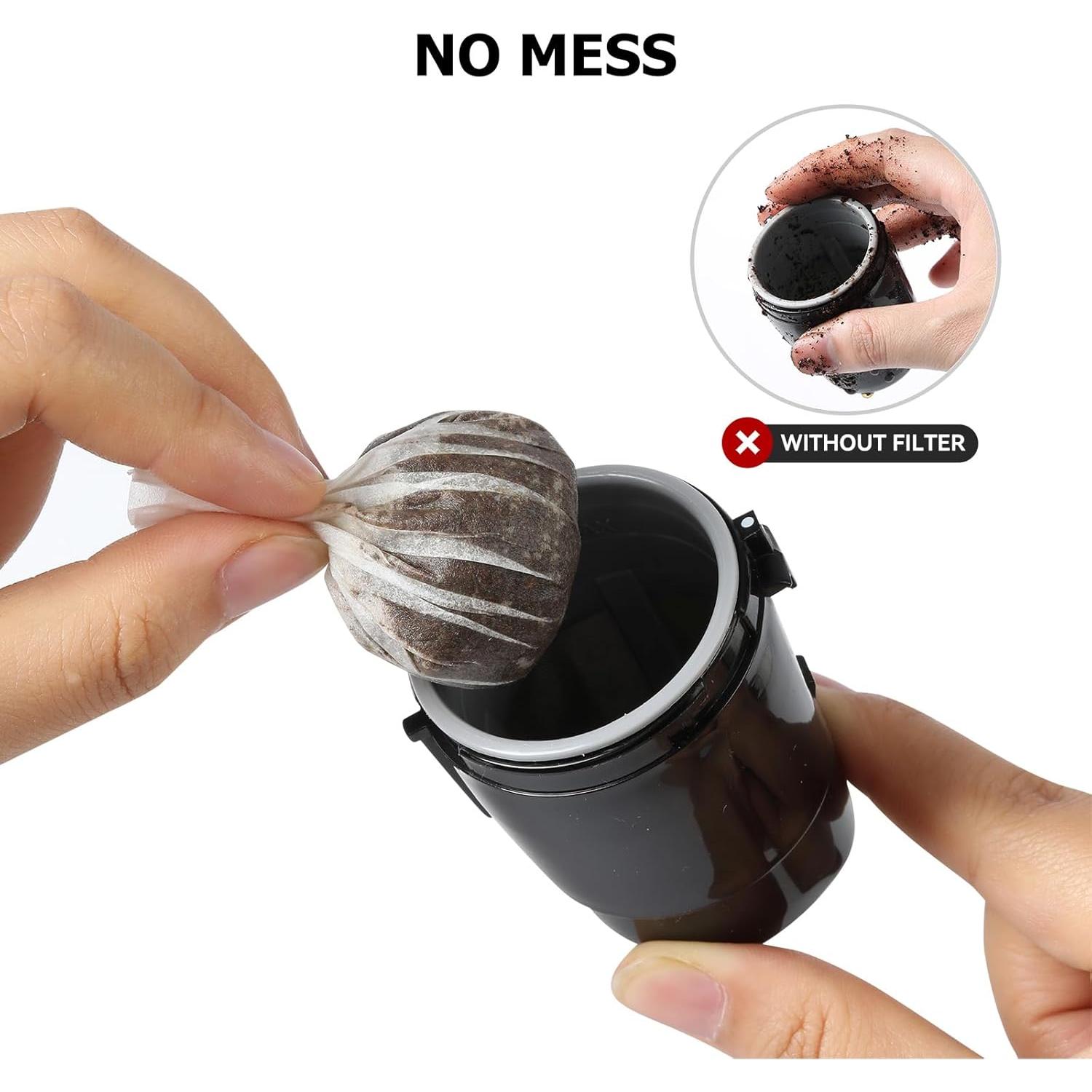 Filtros de café desechables Fanativita para K-Carafe 100 unidades