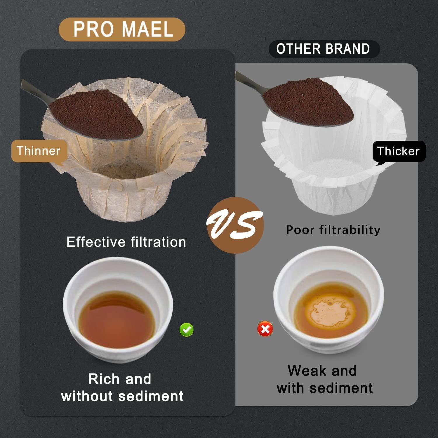 Filtros desechables Pro Mael K Cup 360 unidades Natural