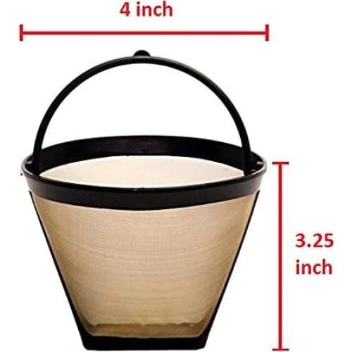 Filtro de café permanente GoldTone No.2 Cono Acero Inoxidable