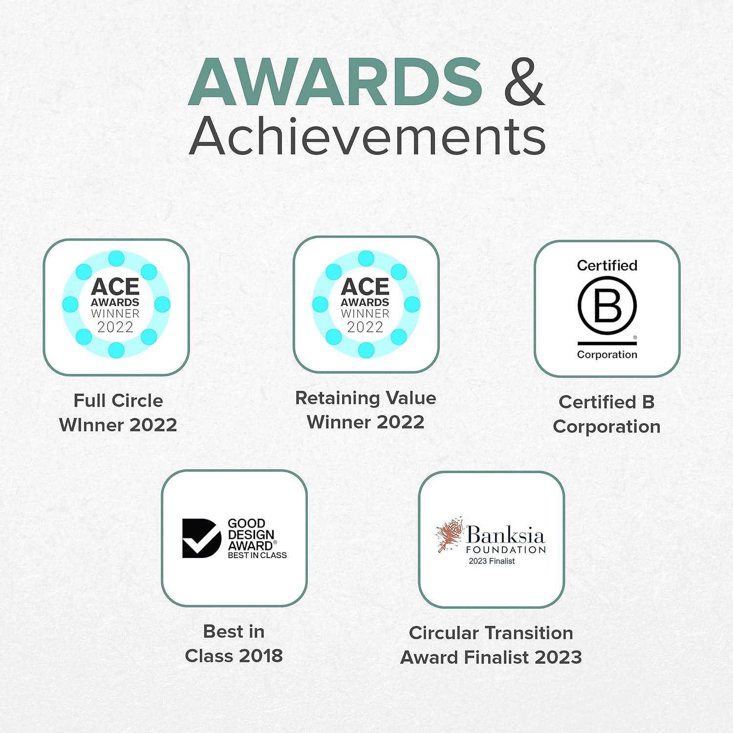 Taza de Café Reutilizable HuskeeCup 12oz Natural con Tapa